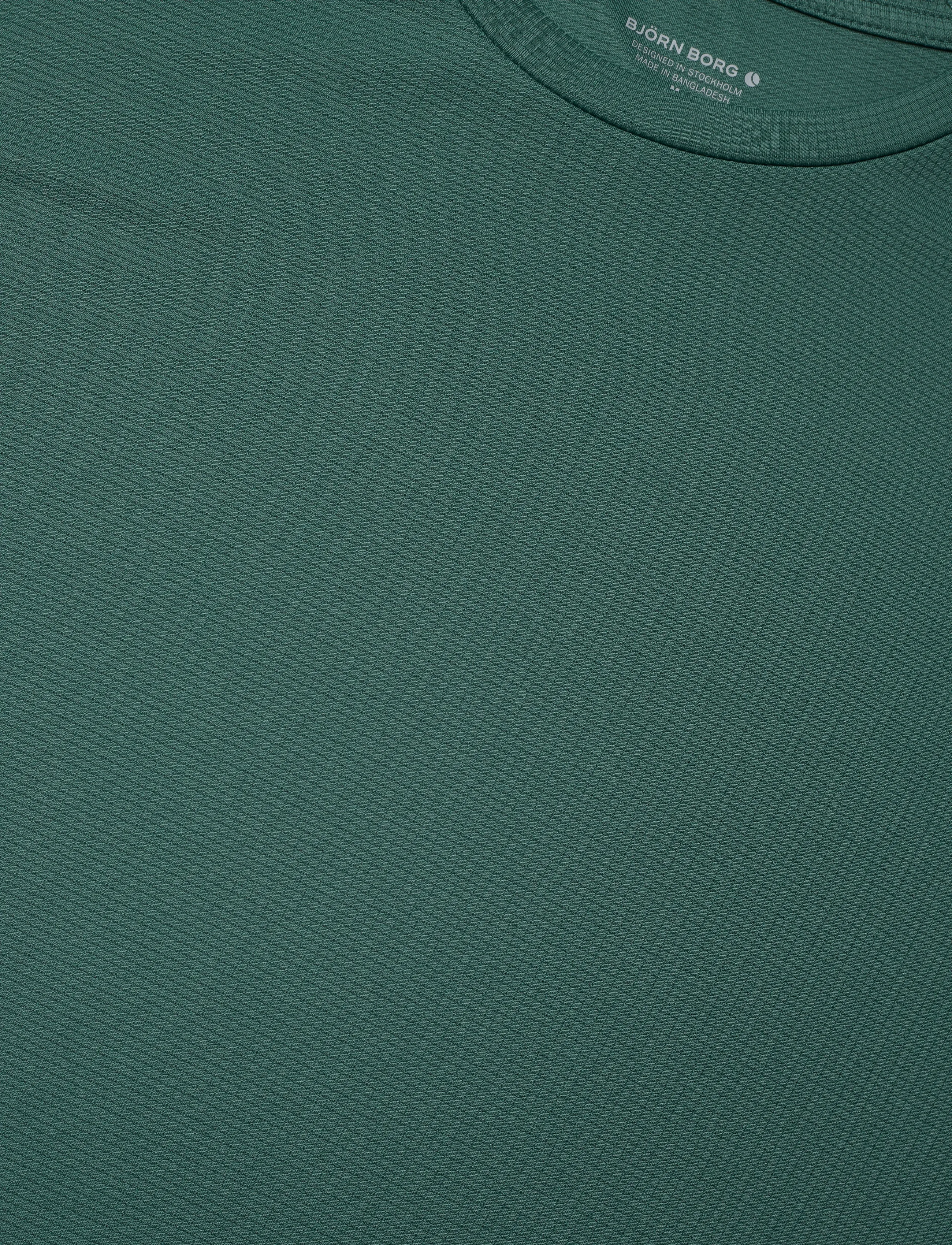 Björn Borg - BORG LIGHT T-SHIRT - t-särgid - mallard green - 2