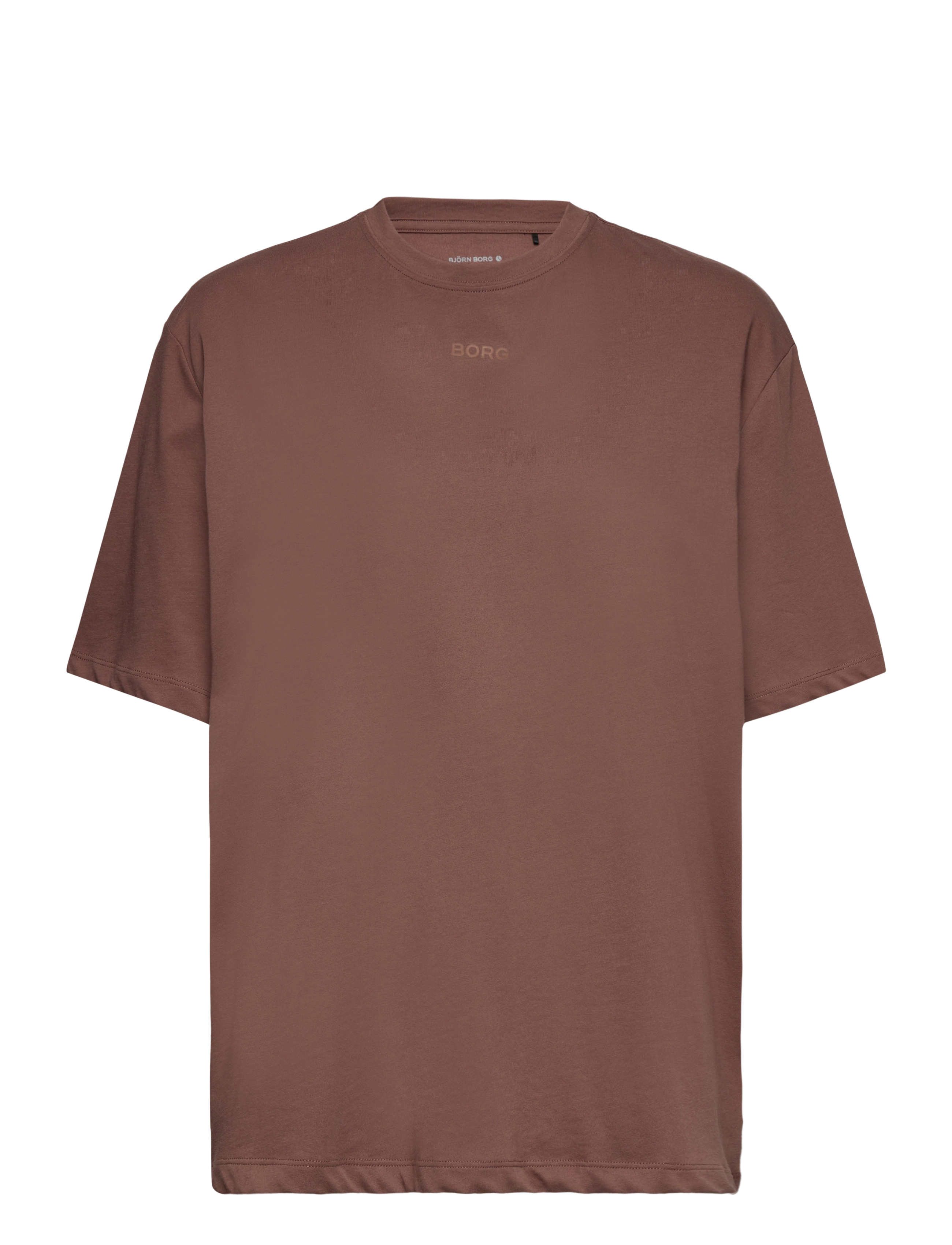 Björn Borg Studio Oversized T-Shirt, Kvinder, Oversize T-Shirt, Brun, Str: S