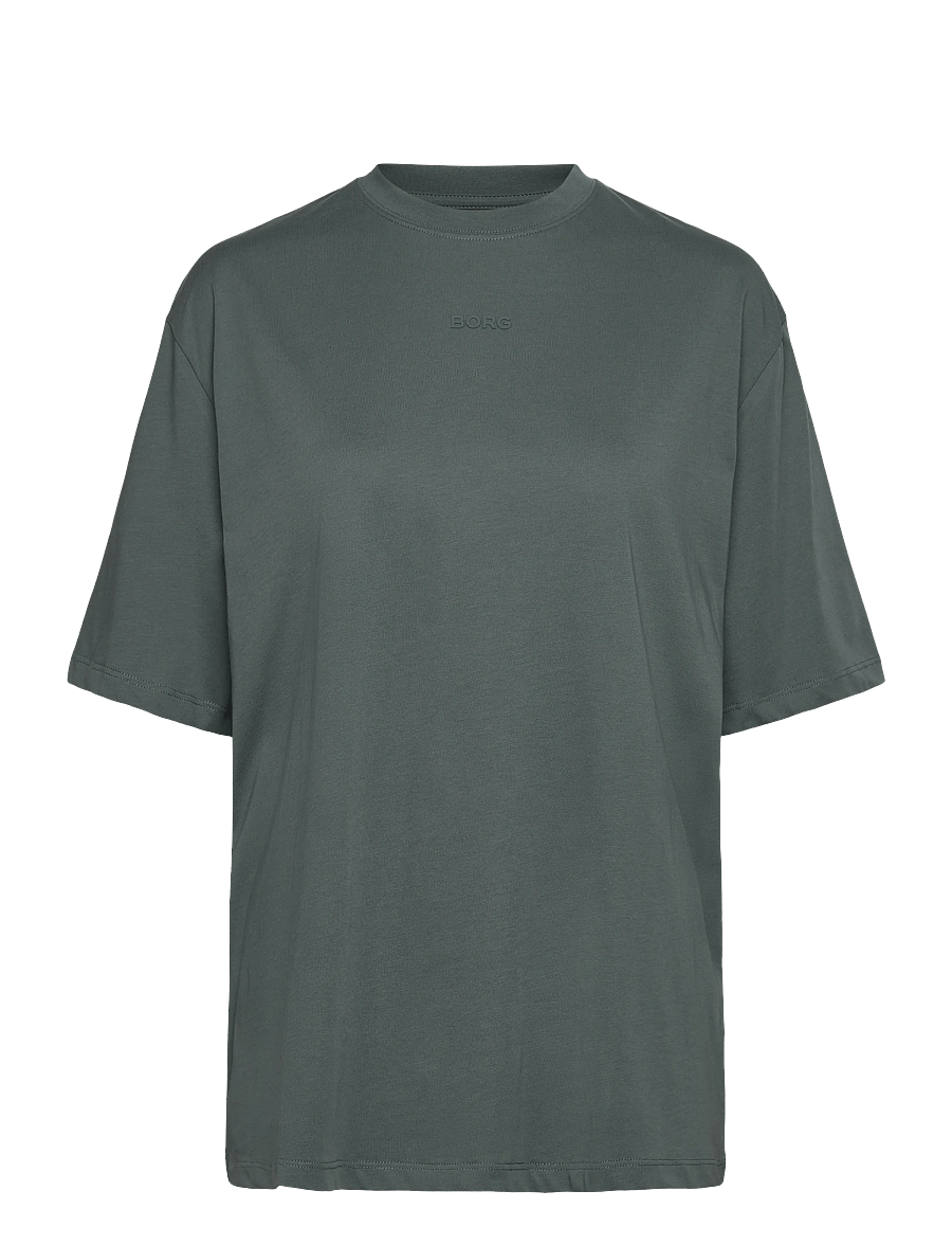Björn Borg - STUDIO OVERSIZED T-SHIRT - t-shirts - balsam green - 0