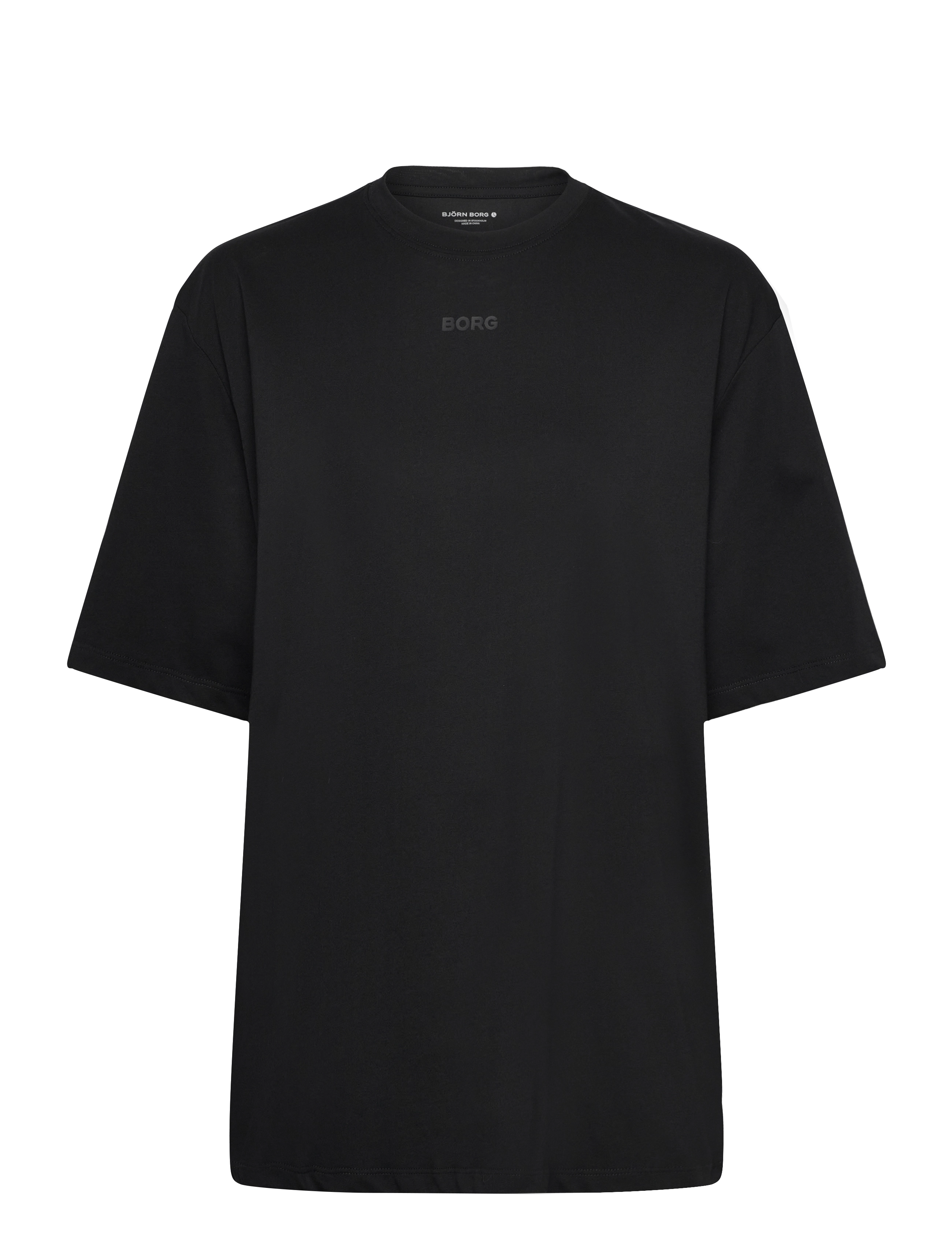 BJÖRN BORG Studio Oversized T-Shirt Schwarz - S - Damen