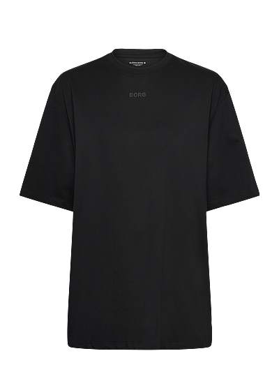 Björn Borg STUDIO OVERSIZED T-SHIRT - Toppar & T-shirts - BLACK BEAUTY / black