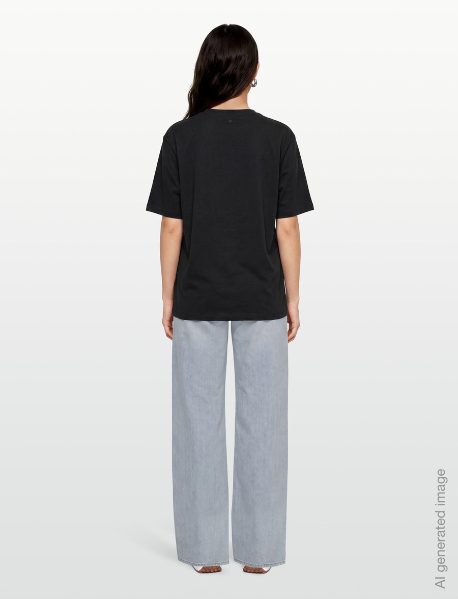 Björn Borg - STUDIO OVERSIZED T-SHIRT - t-shirts - black beauty - 4