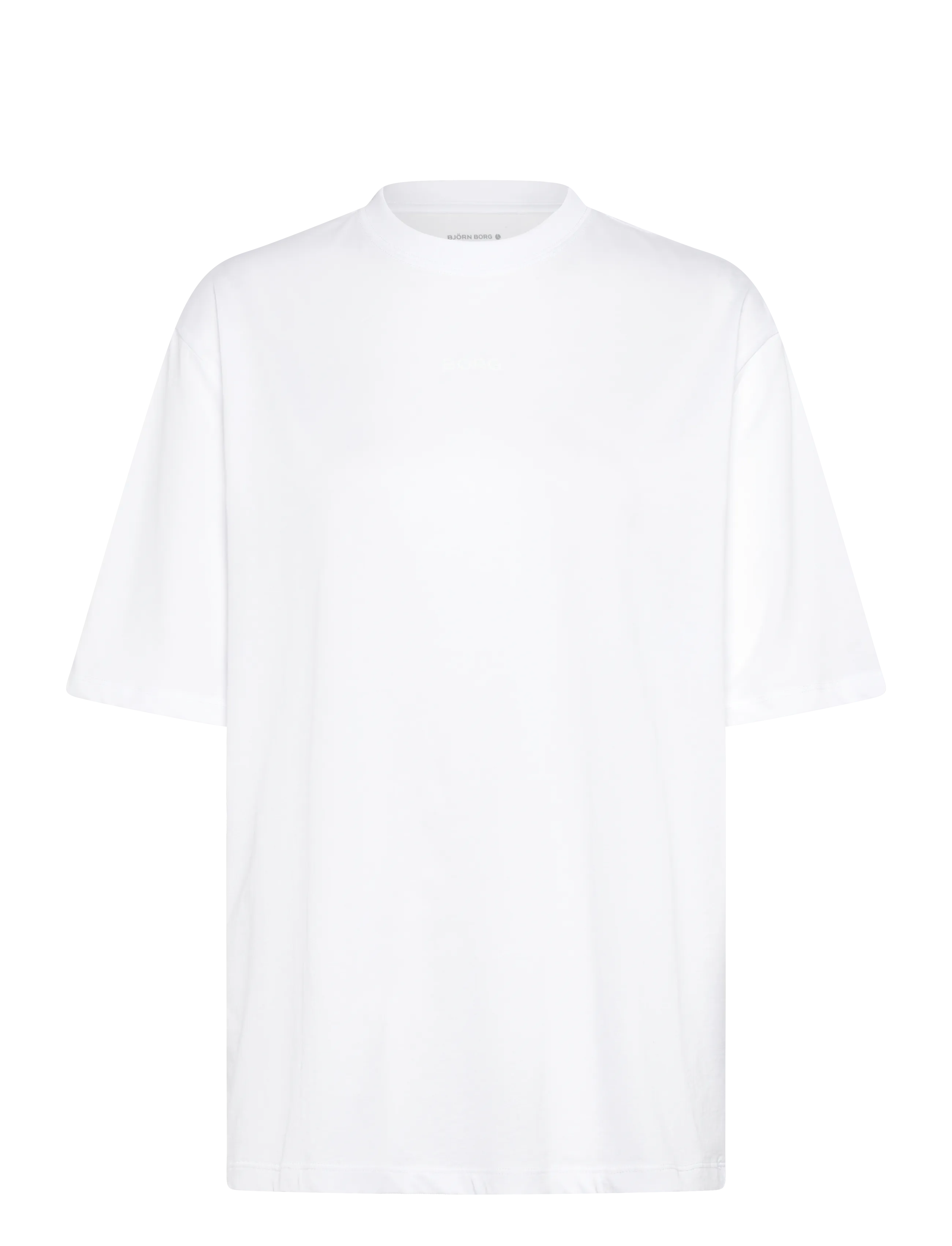 Björn Borg Studio Oversized T-Shirt, Kvinder, Oversize T-Shirt, Hvid, Str: L