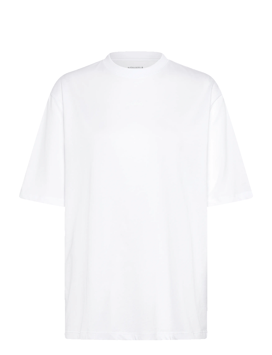 Björn Borg - STUDIO OVERSIZED T-SHIRT - t-shirts - brilliant white - 0