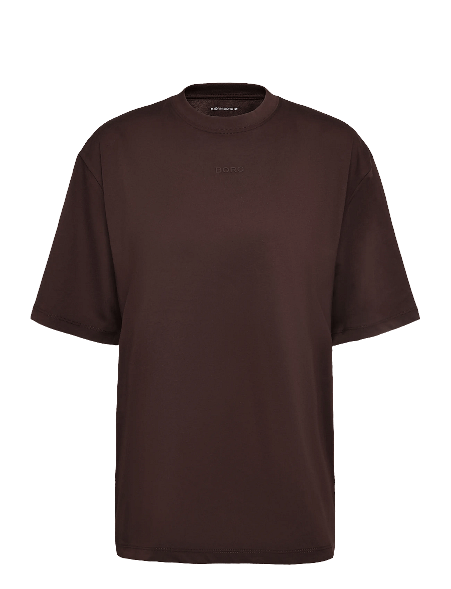 Björn Borg - STUDIO OVERSIZED T-SHIRT - t-shirts - coffee bean - 0