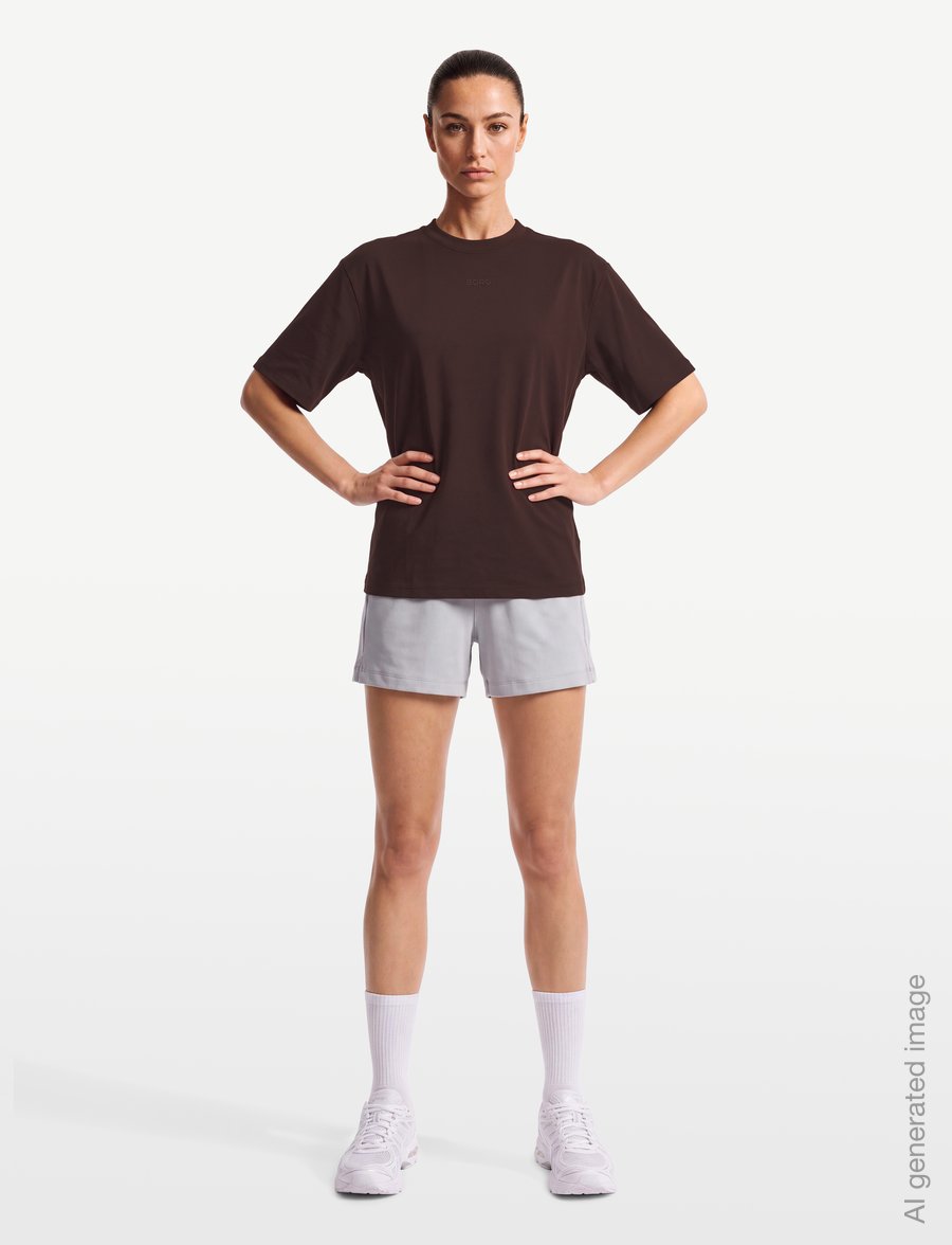 Björn Borg - STUDIO OVERSIZED T-SHIRT - t-shirts - coffee bean - 0
