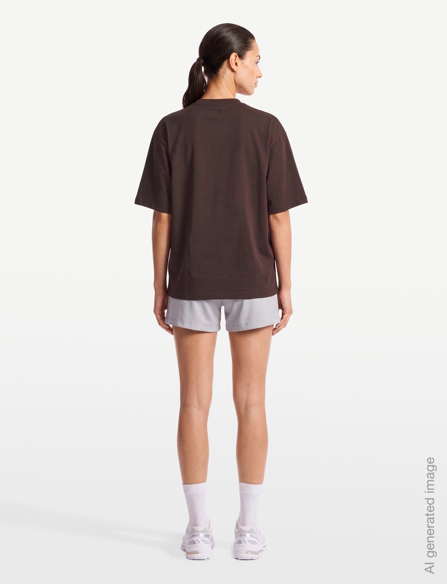 Björn Borg - STUDIO OVERSIZED T-SHIRT - t-shirts - coffee bean - 4