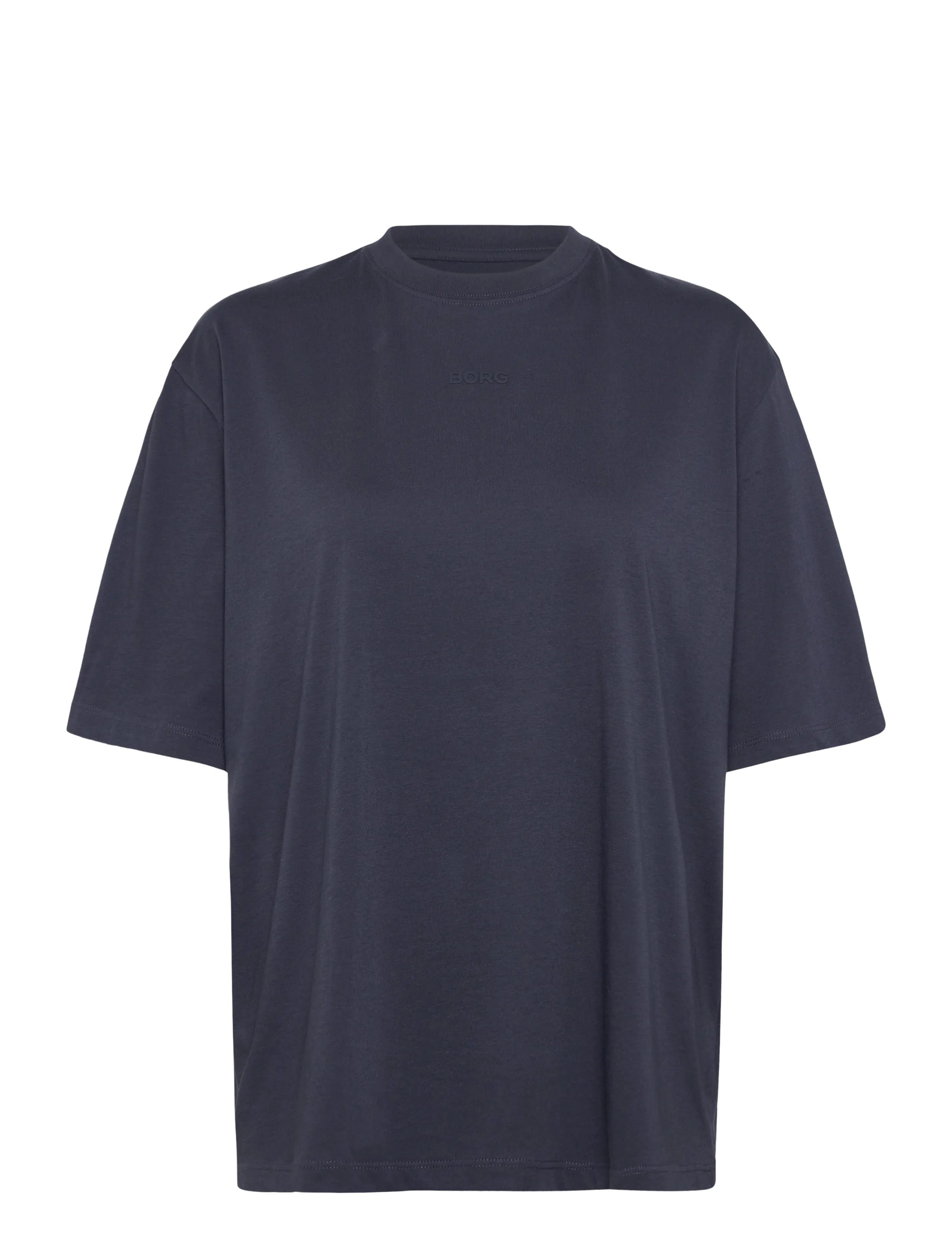 Björn Borg Studio Oversized T-Shirt, Kvinder, Oversize T-Shirt, Navy, Str: S