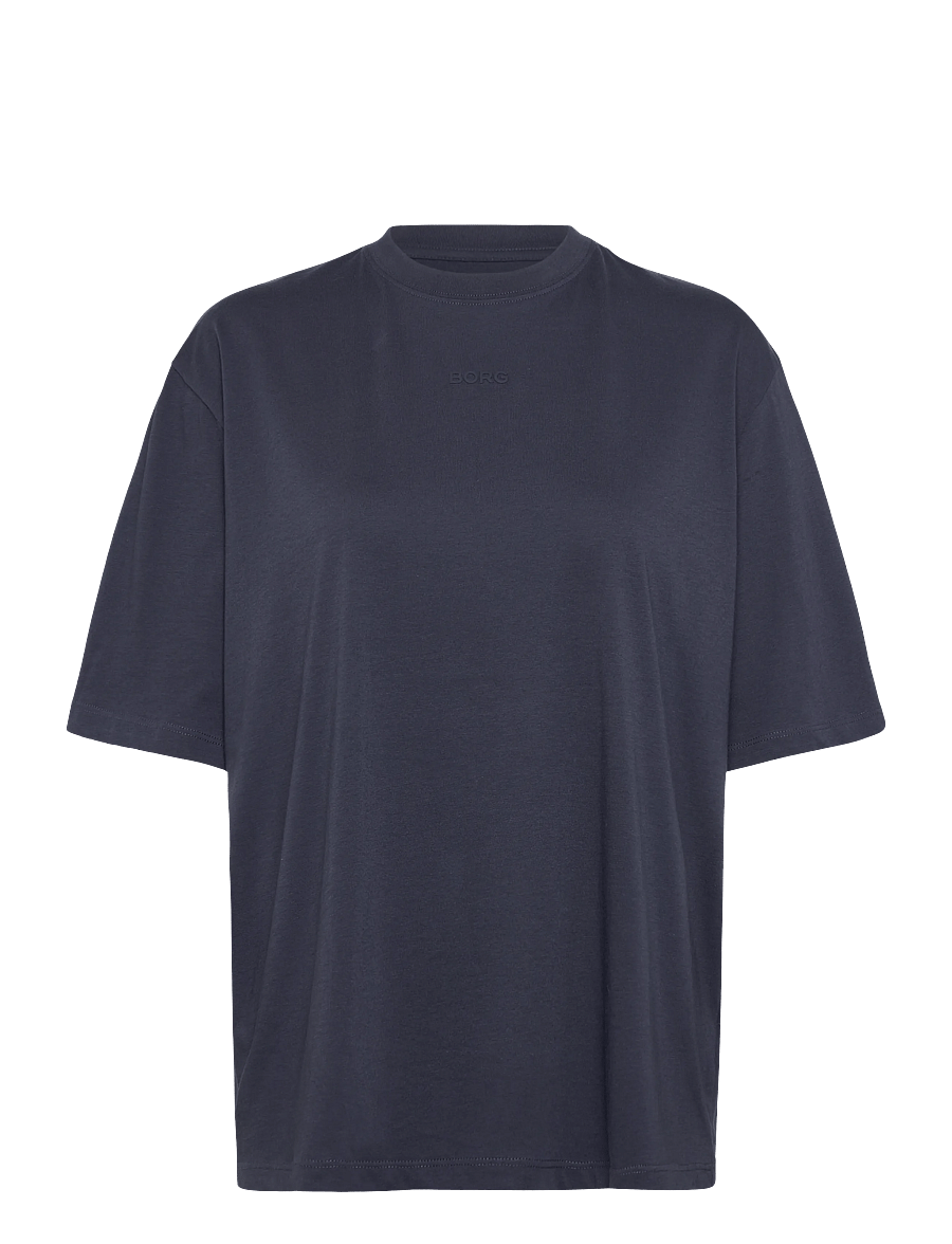 Björn Borg - STUDIO OVERSIZED T-SHIRT - t-shirts - odyssey gray - 0