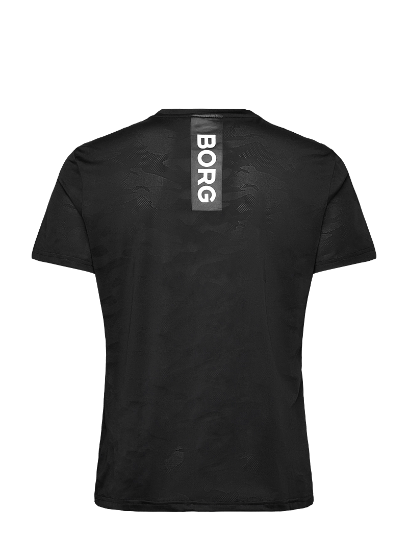Björn Borg - BORG PERFORMANCE T-SHIRT - t-paidat - black beauty - 1