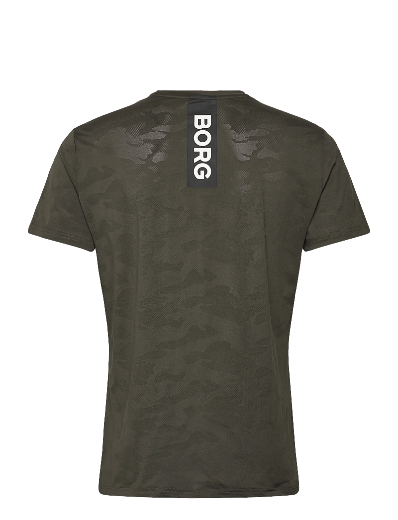 Björn Borg - BORG PERFORMANCE T-SHIRT - t-shirts - forest night - 1