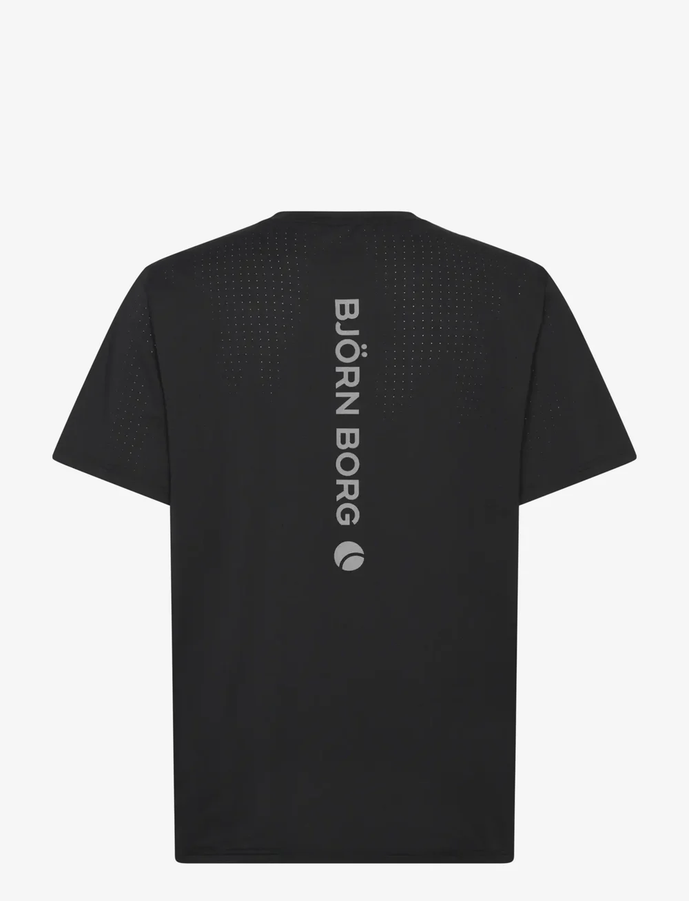Björn Borg - BORG PERFORMANCE PERFORATED T-SHIRT - t-shirts - black beauty - 1