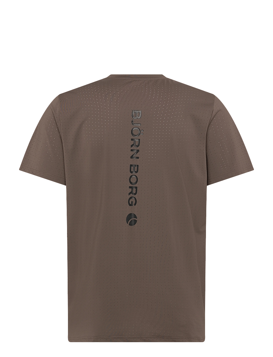 Björn Borg - BORG PERFORMANCE PERFORATED T-SHIRT - t-särgid - falcon - 1