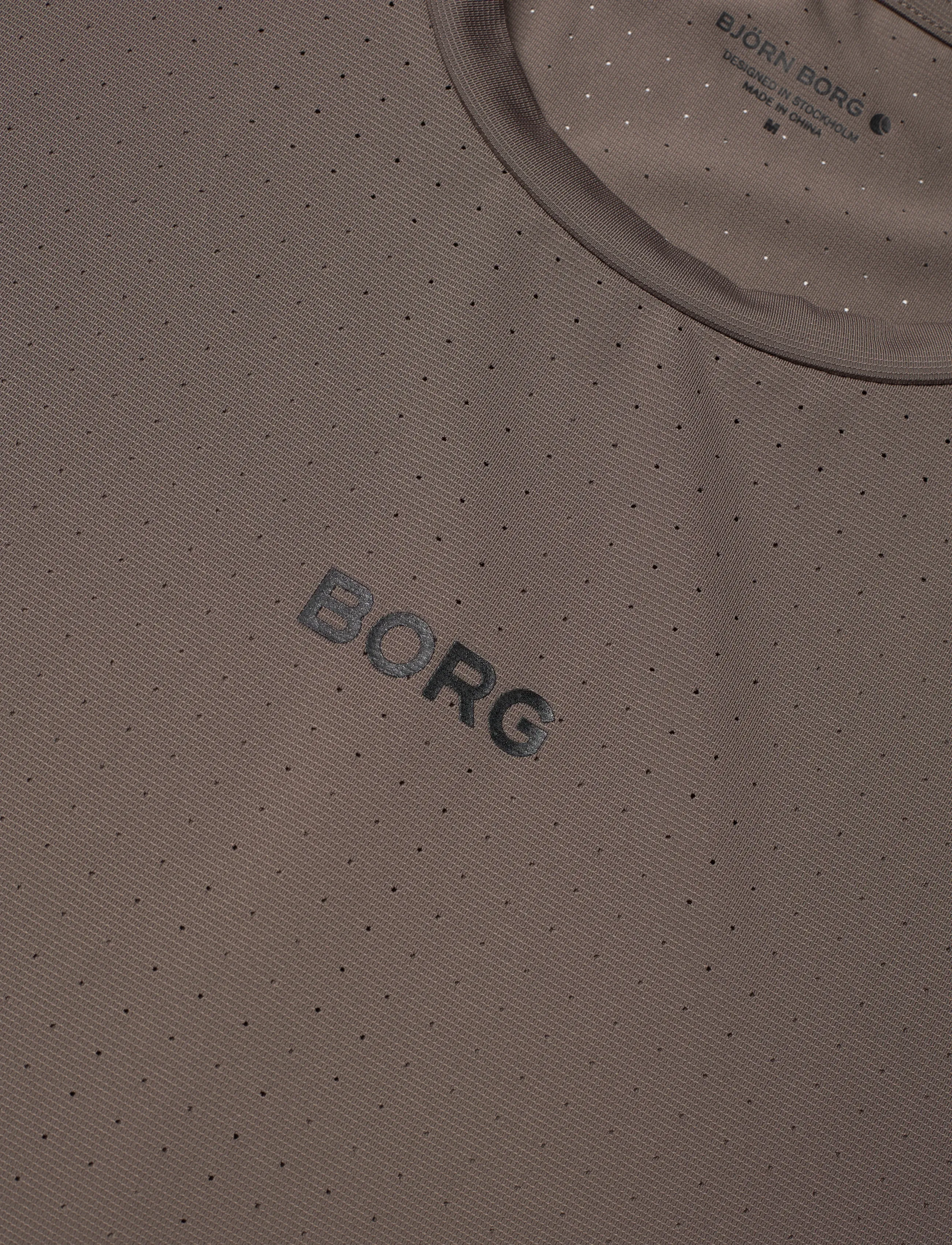 Björn Borg - BORG PERFORMANCE PERFORATED T-SHIRT - t-särgid - falcon - 2