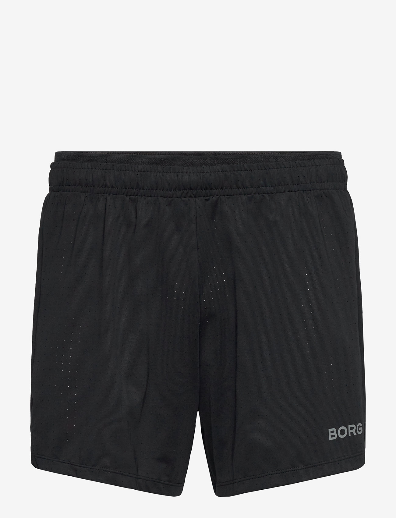 Björn Borg - BORG RUNNING PERFORATED 5' SHORTS - laufshorts - black beauty - 0