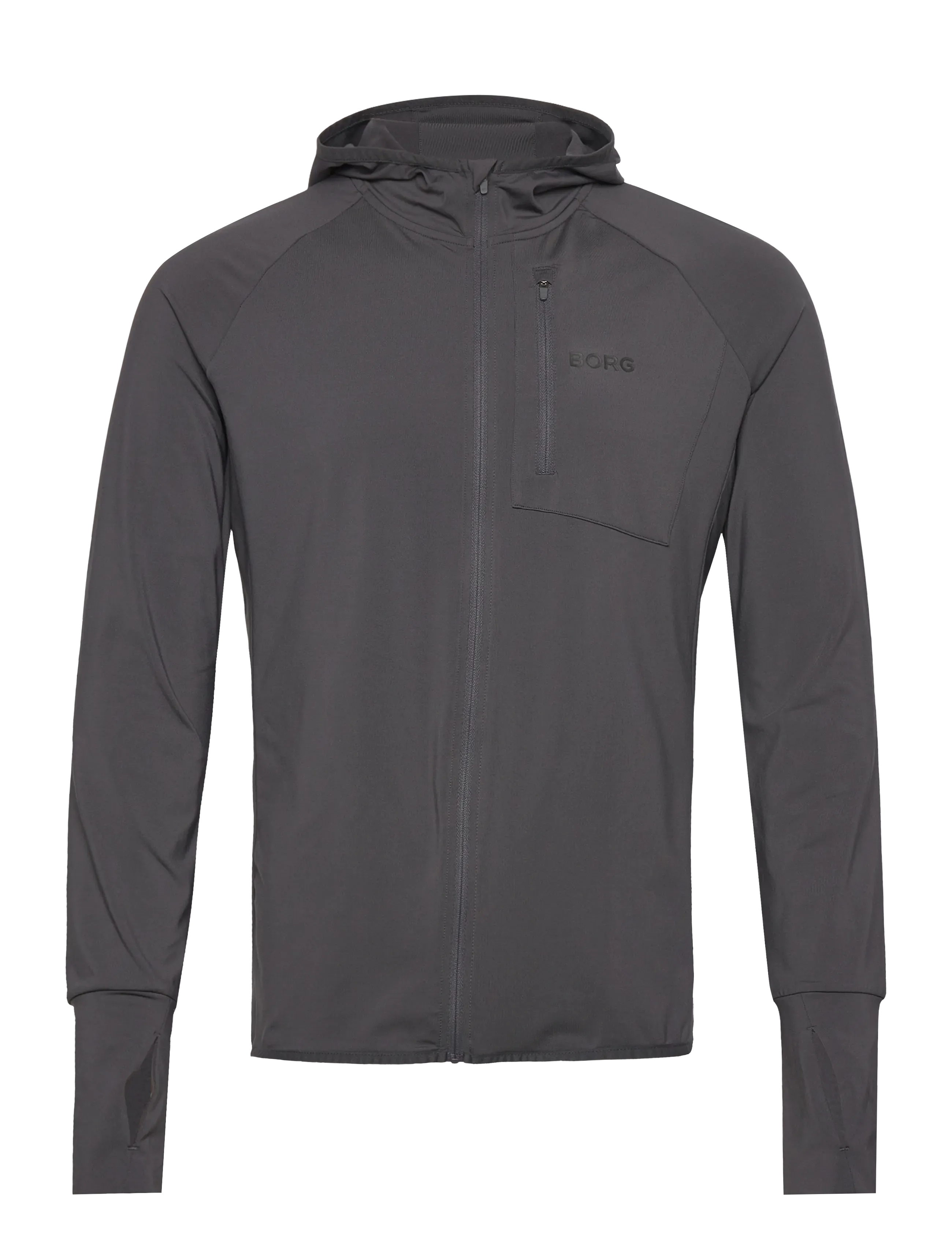 Björn Borg Performance Mid Layer Hood, XXL, Sport Sweatshirts & Hoodies, Grau - Männerswear