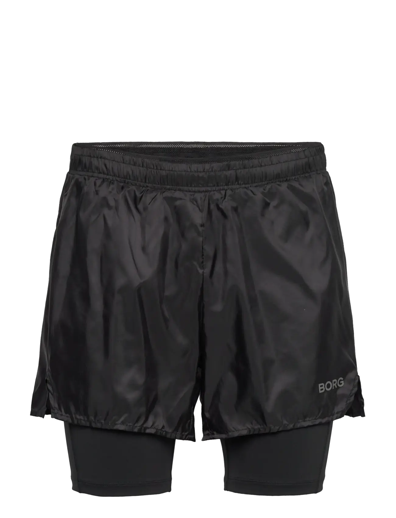 Björn Borg BORG PERFORMANCE SHORTS 2 IN 1 - Løping - BLACK BEAUTY / black