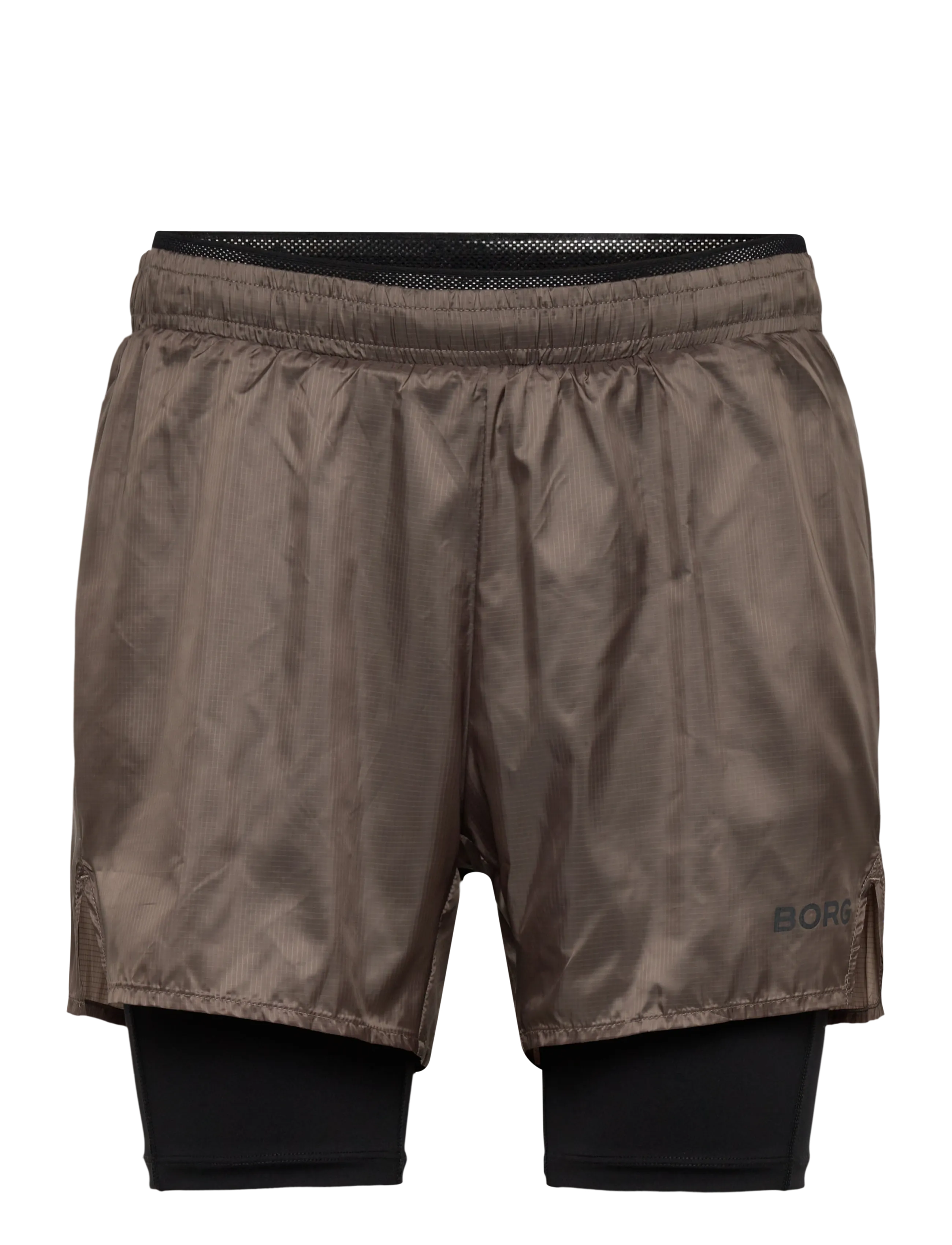 BJÖRN BORG Borg Performance Shorts 2 In 1 Braun - M - Herren