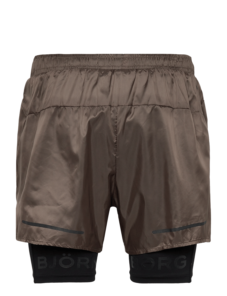 Björn Borg - BORG PERFORMANCE SHORTS 2 IN 1 - lühikesed jooksupüksid - falcon - 1