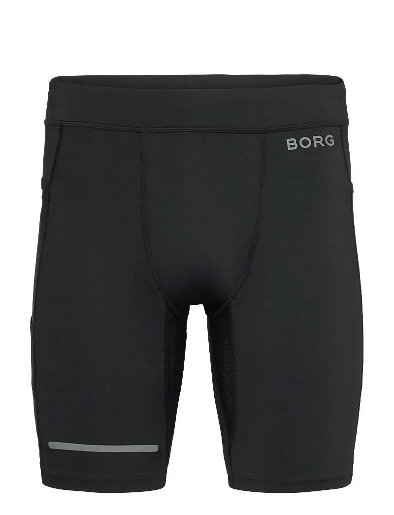 Björn Borg - BORG PERFORMANCE SHORT TIGHTS - running tights - black beauty - 0