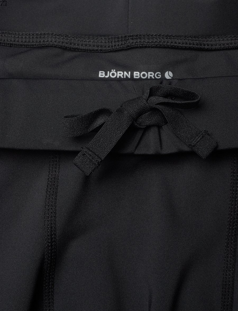 Björn Borg - BORG PERFORMANCE SHORT TIGHTS - jooksuretuusid - black beauty - 2