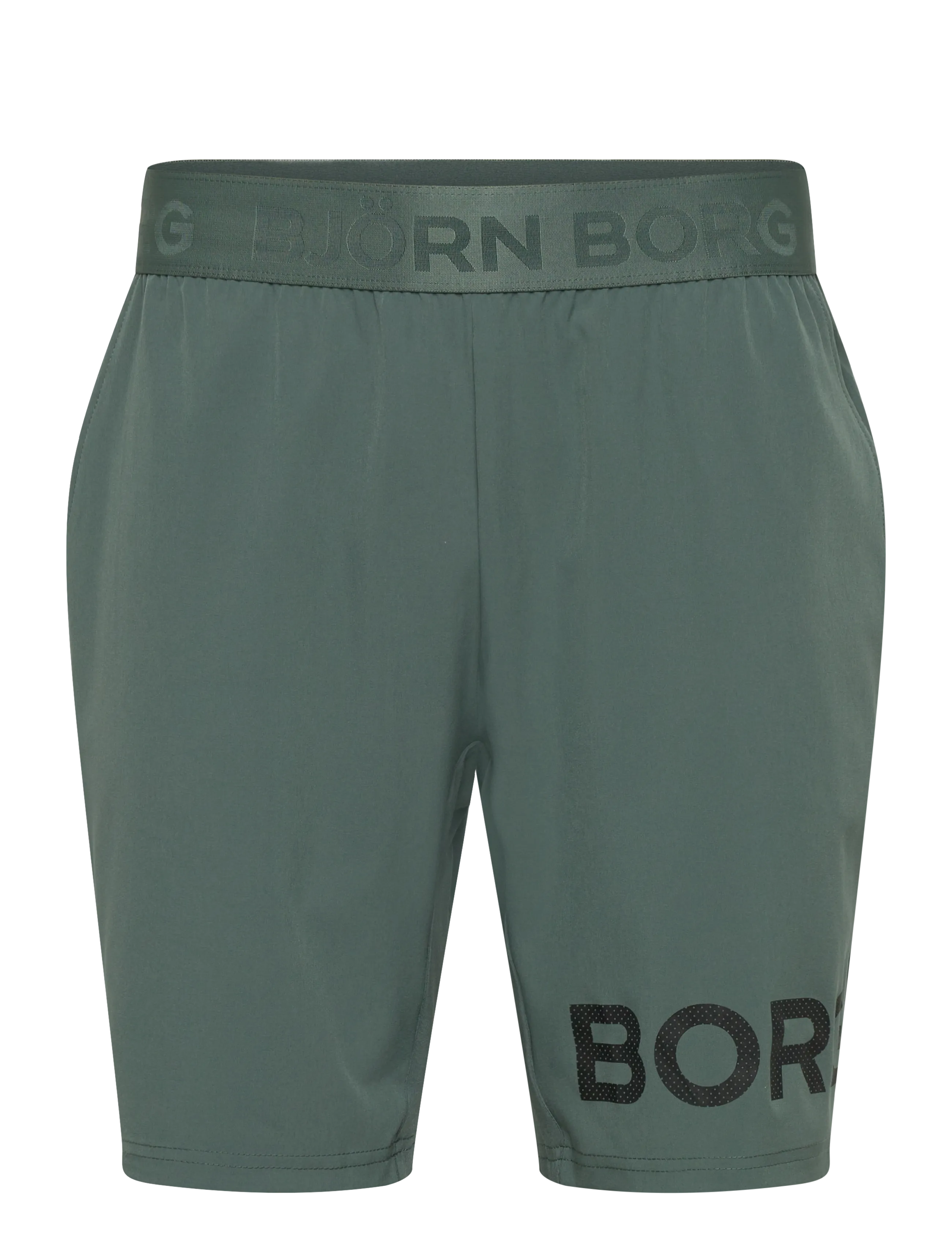 Björn Borg BORG 9" SHORTS - Riided - BALSAM GREEN / khaki/green