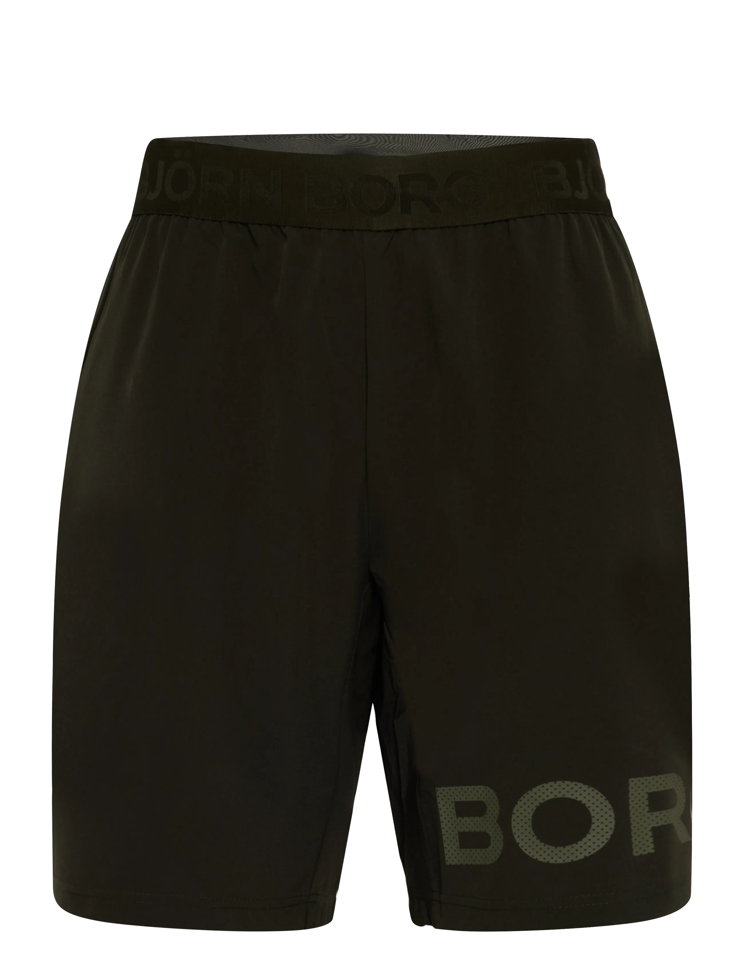 Björn Borg BORG 9" SHORTS - Visa allt - ROSIN / khaki/green