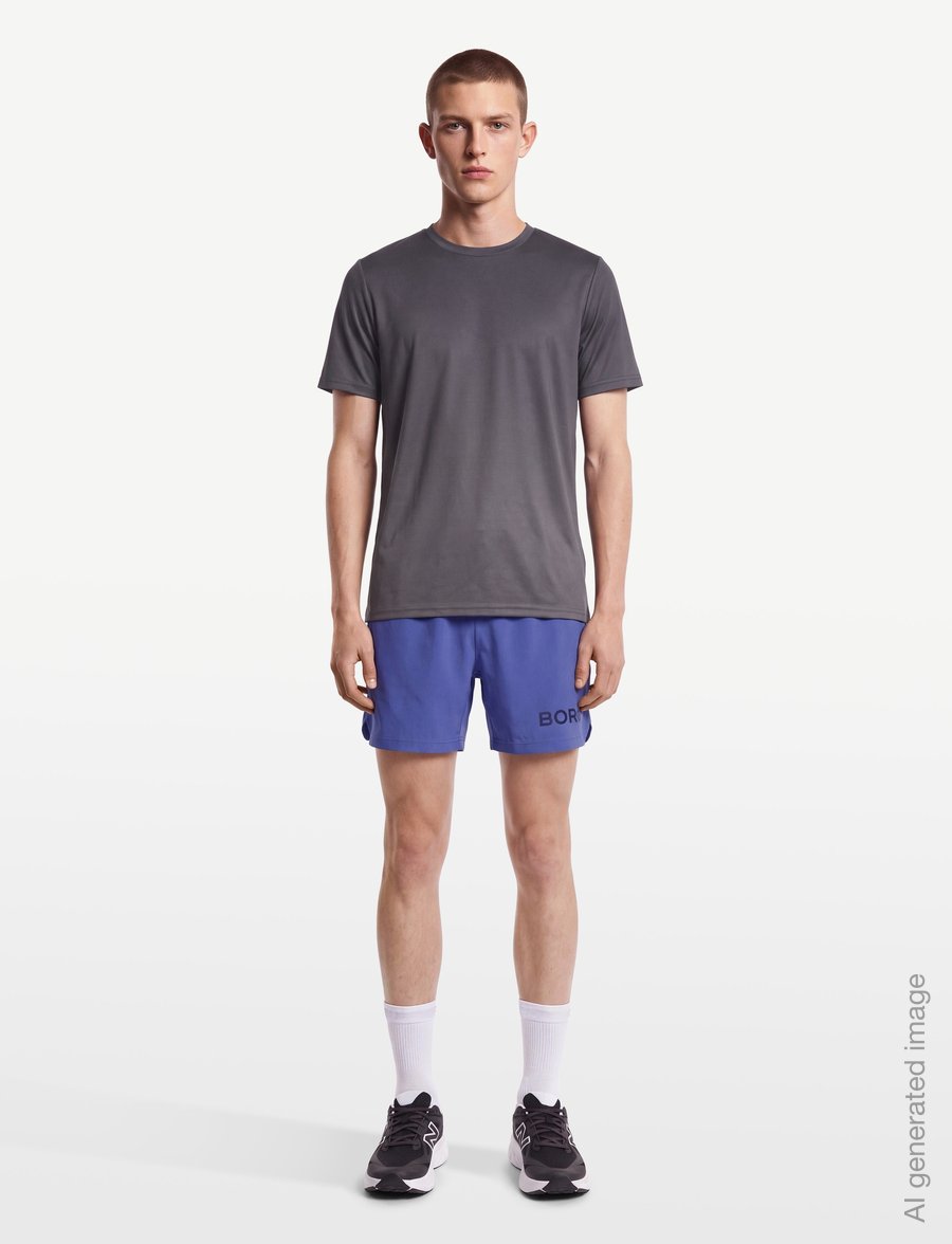 Björn Borg - BORG 6" SHORTS - trainingsshorts - amparo blue - 0