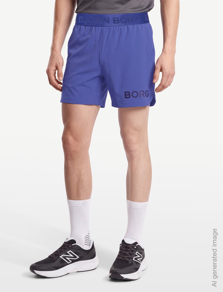 Björn Borg - BORG 6" SHORTS - trainingsshorts - amparo blue - 3