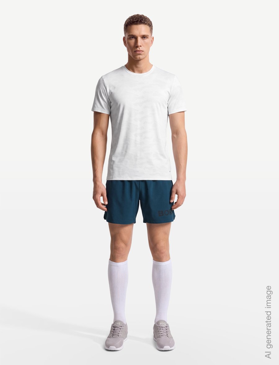Björn Borg - BORG 6" SHORTS - trainingsshorts - reflecting pond - 0