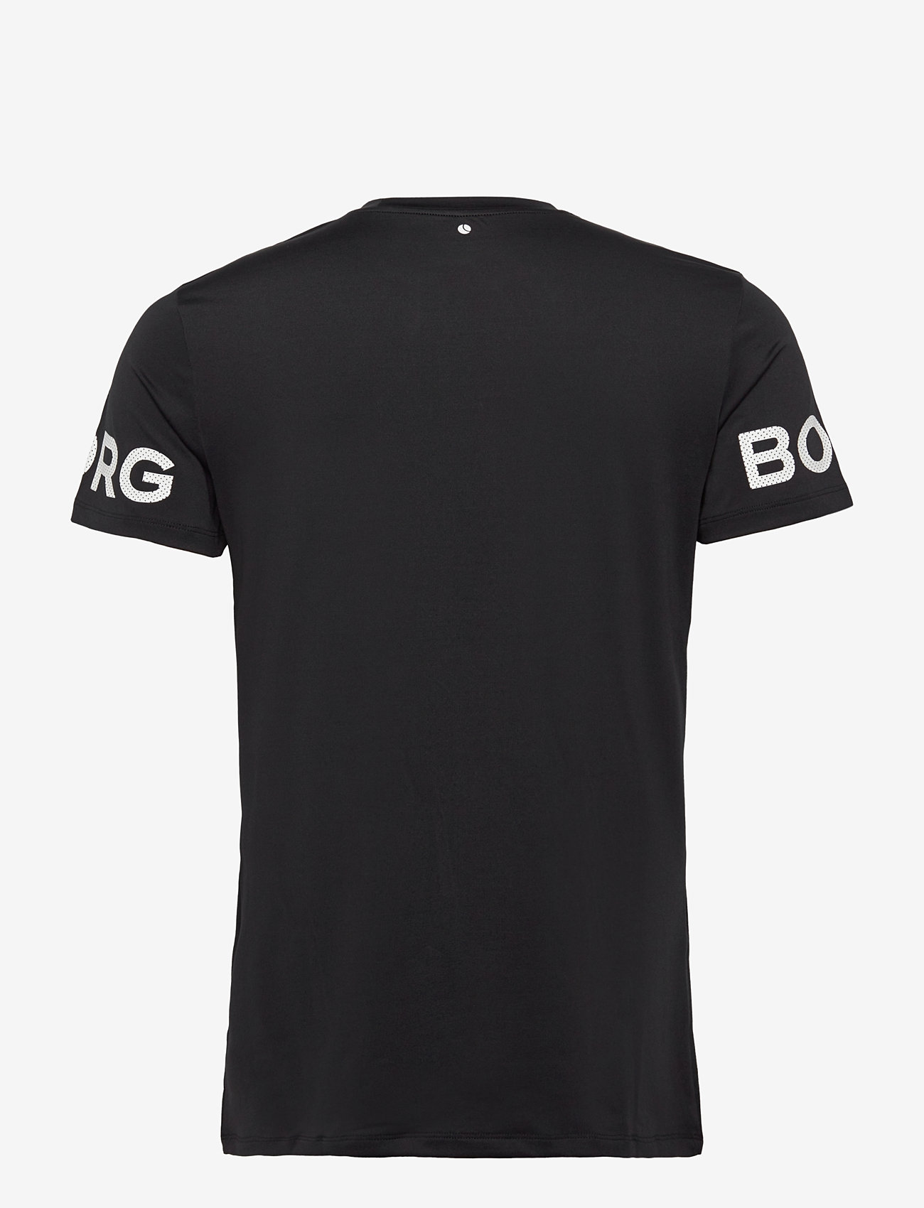 Björn Borg - BORG T-SHIRT - t-shirts - black beauty - 1