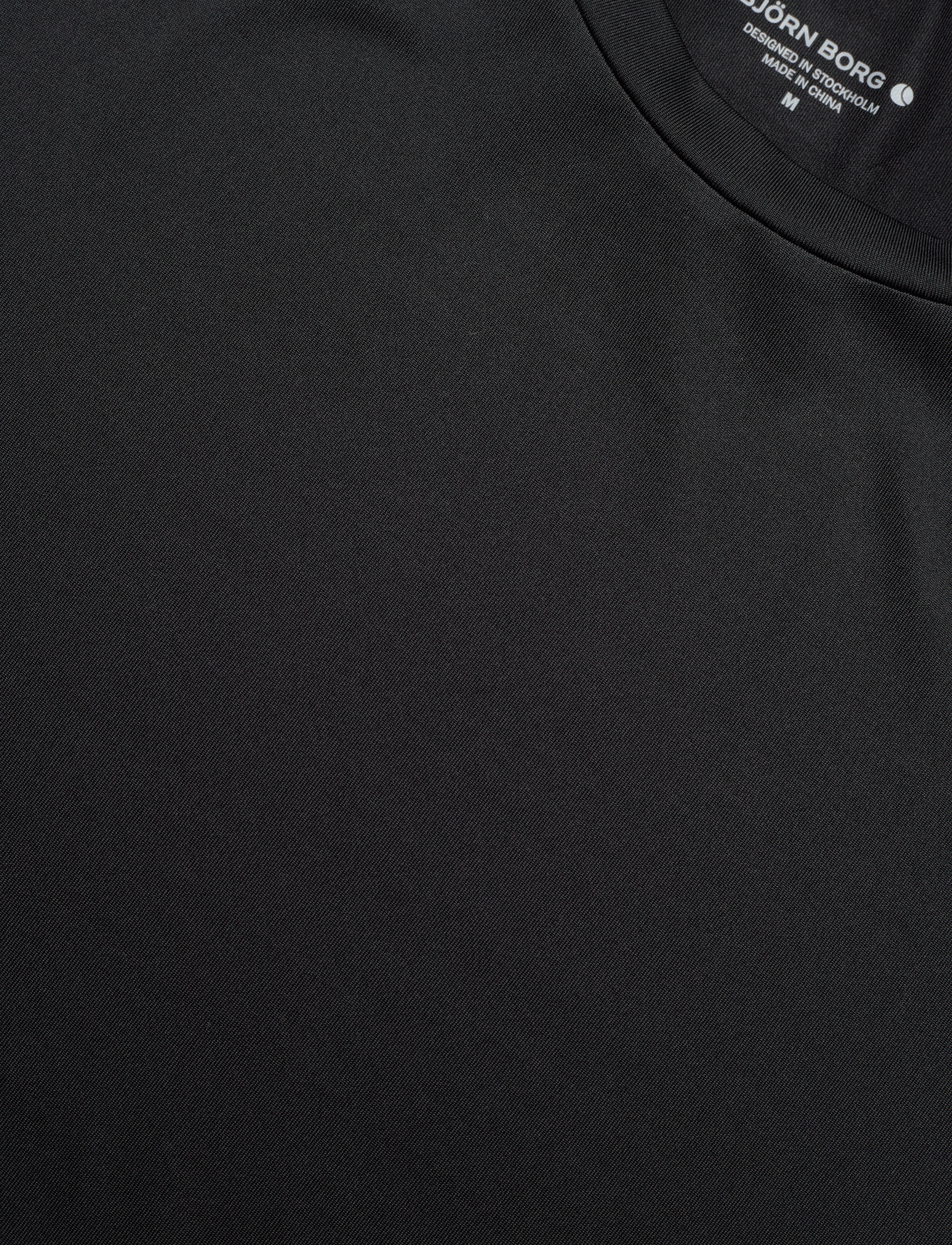 Björn Borg - BORG T-SHIRT - t-shirts - black beauty - 2