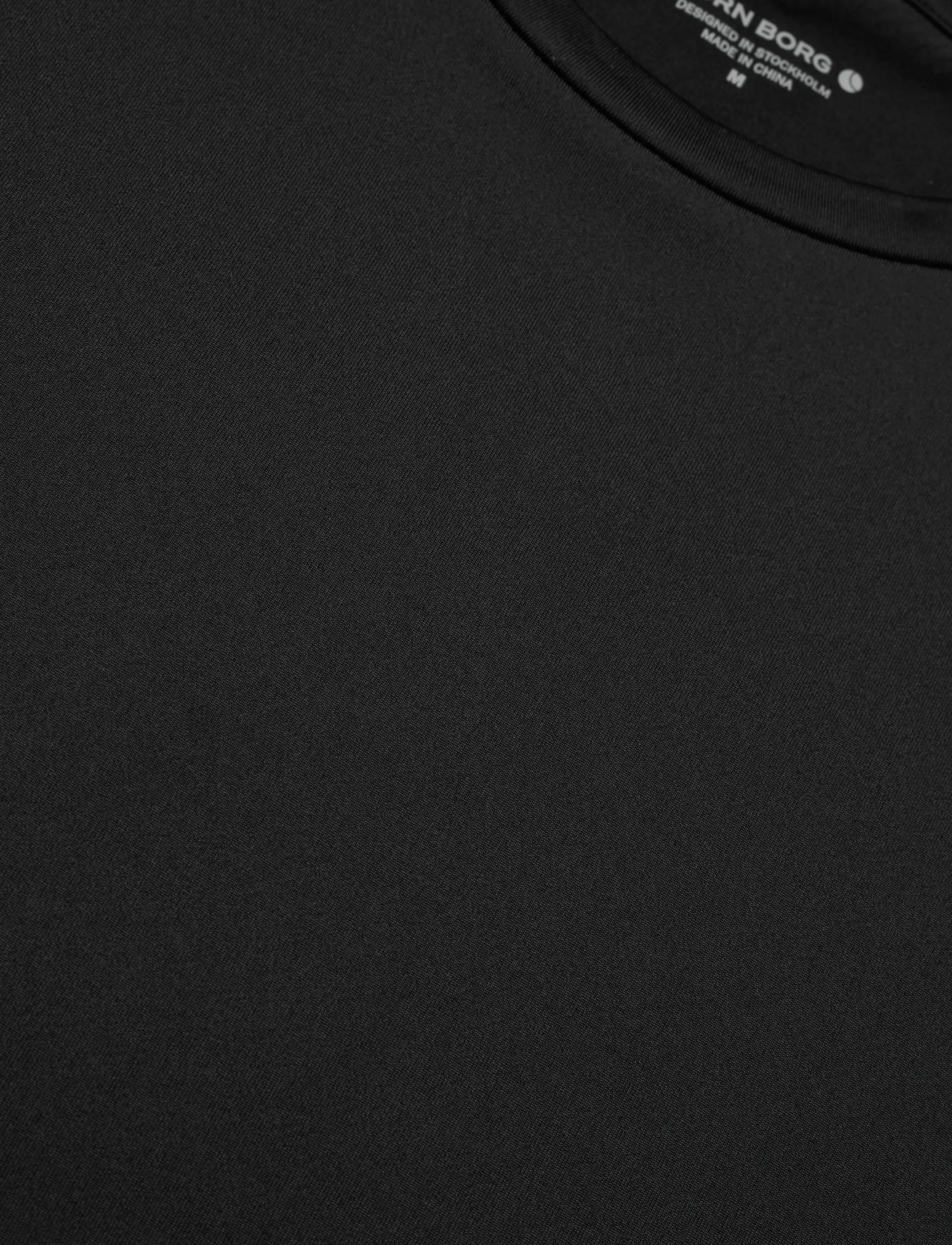 Björn Borg - BORG T-SHIRT - t-shirts - black beauty - 2