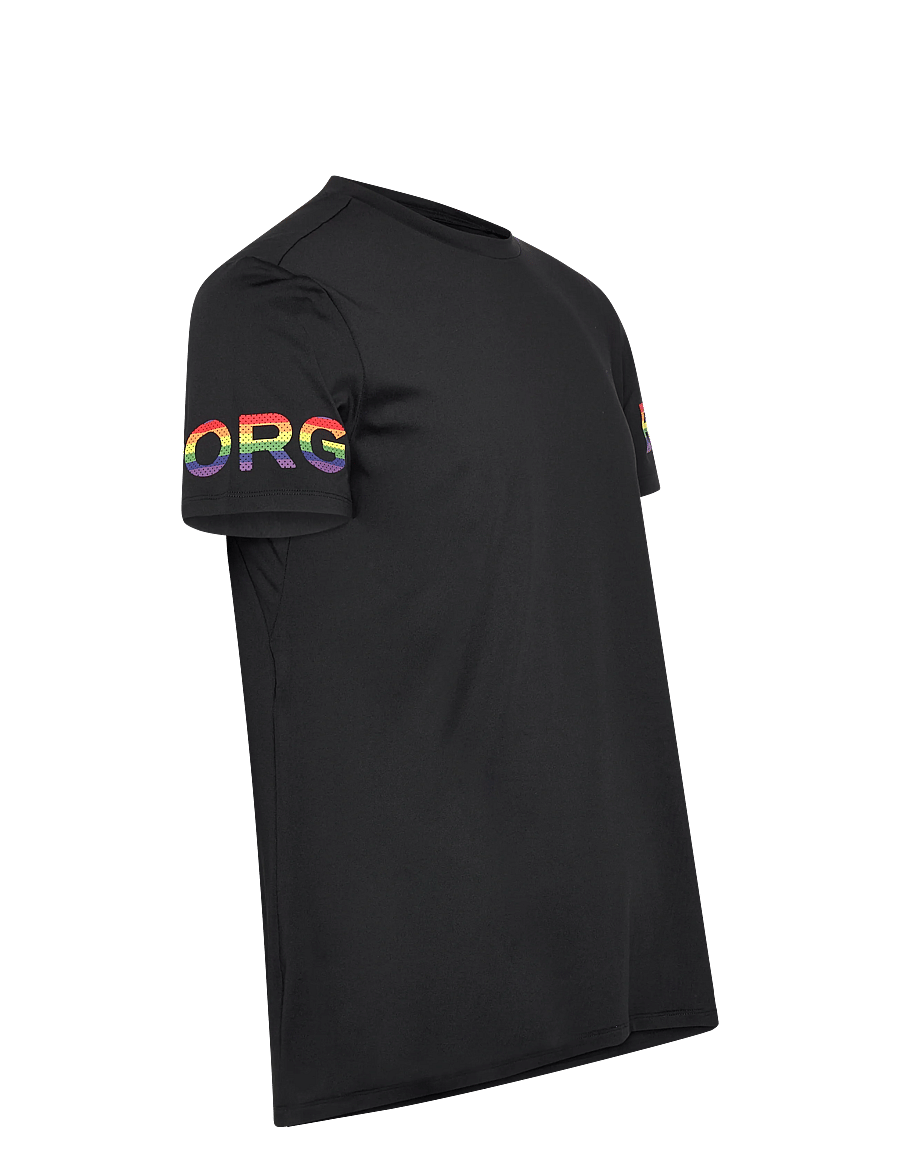 Björn Borg - BORG T-SHIRT - tops & t-shirts - black beauty - 2