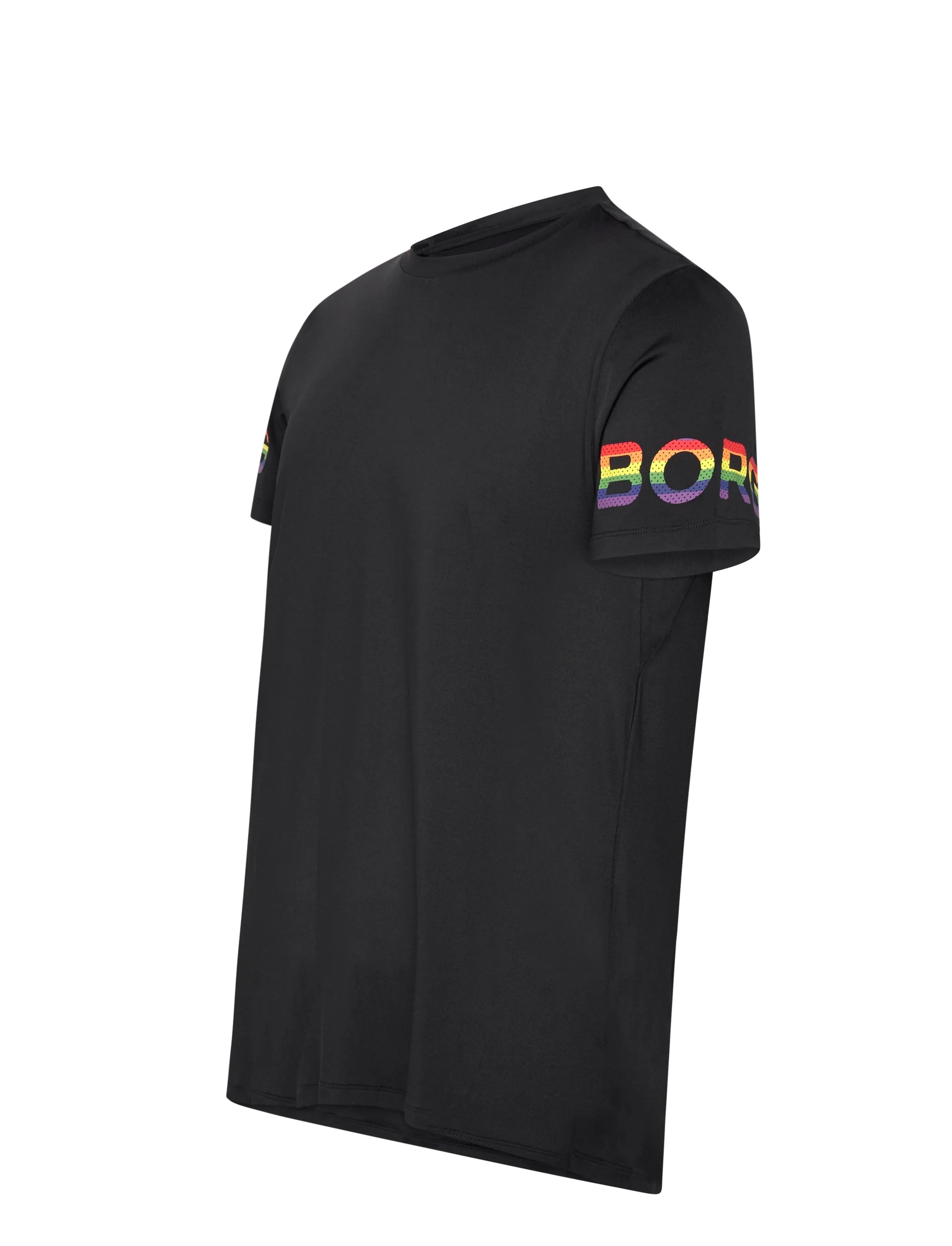 Björn Borg - BORG T-SHIRT - t-shirts - black beauty - 3