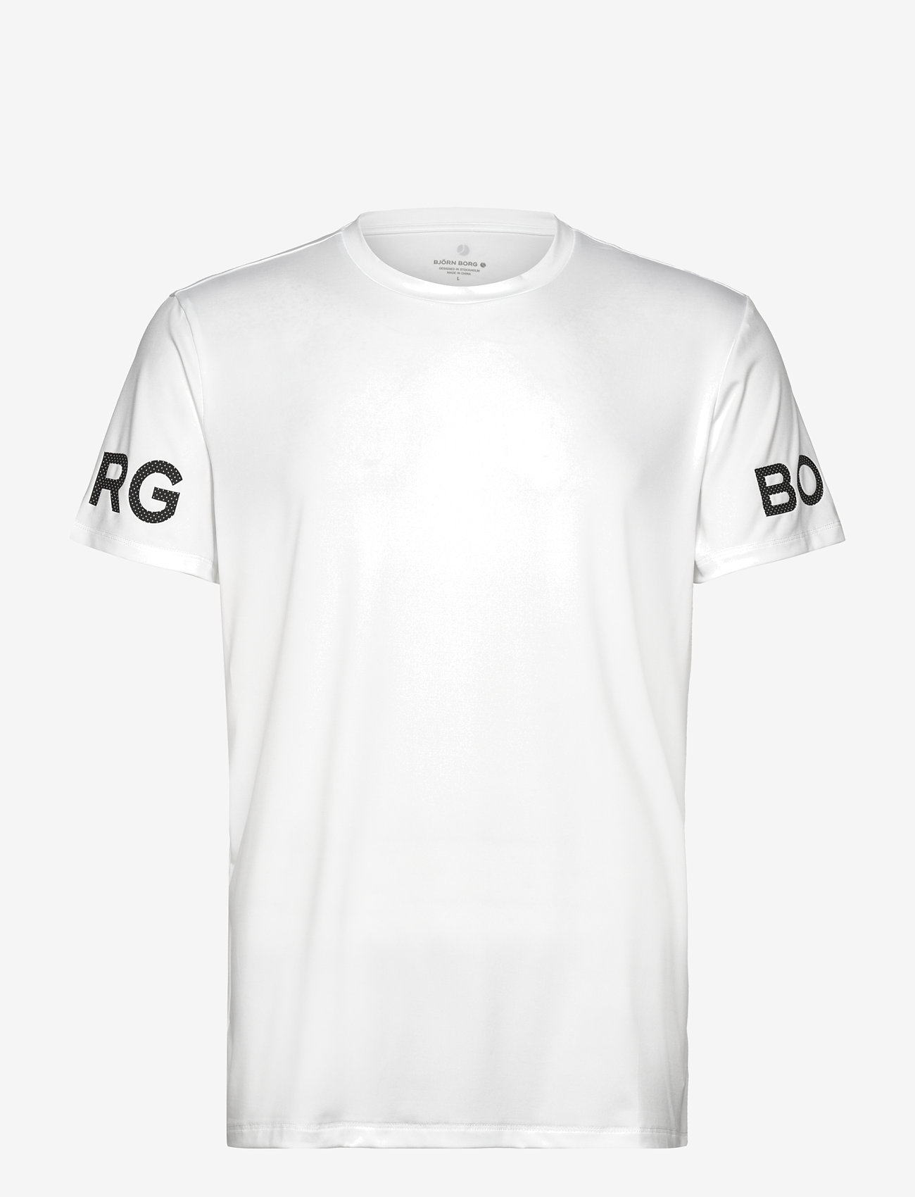 Björn Borg - BORG T-SHIRT - t-shirts - brilliant white - 0