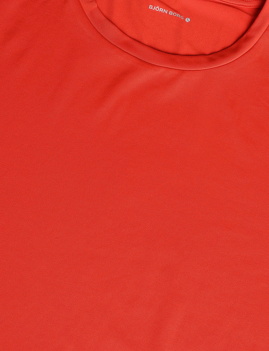 Björn Borg - BORG T-SHIRT - tops & t-shirts - flame scarlet - 2
