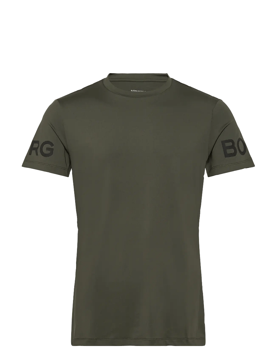 Björn Borg - BORG T-SHIRT - tops & t-shirts - forest night - 0