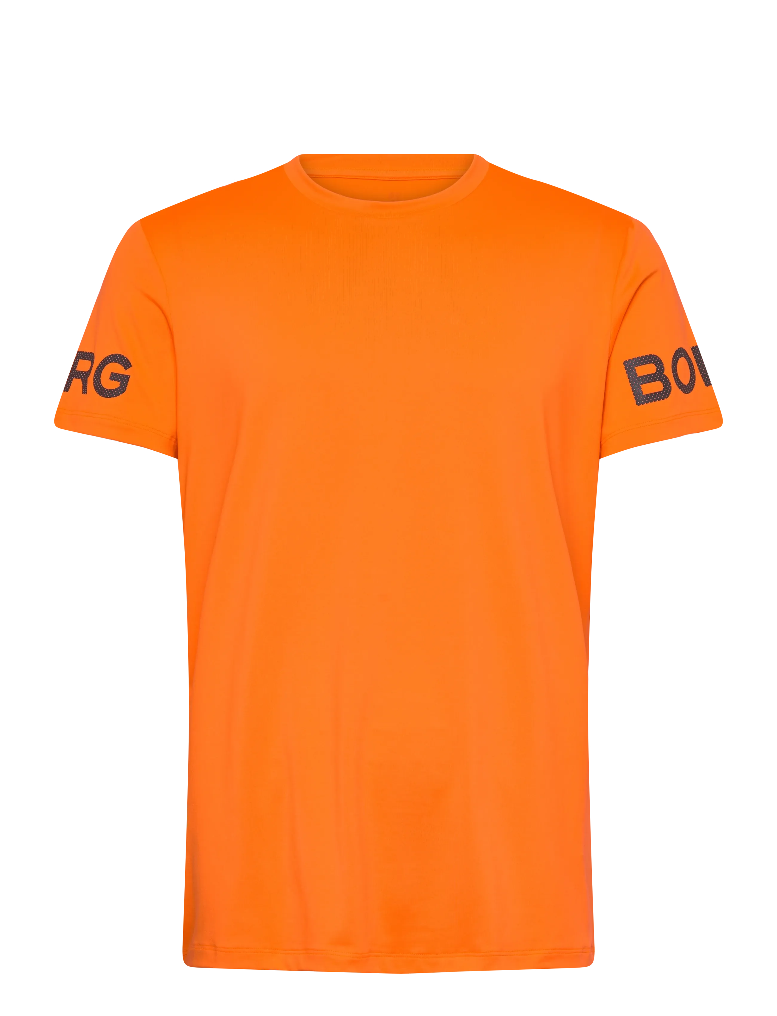 Björn Borg BORG T-SHIRT - Kläder - SHOCKING ORANGE / orange