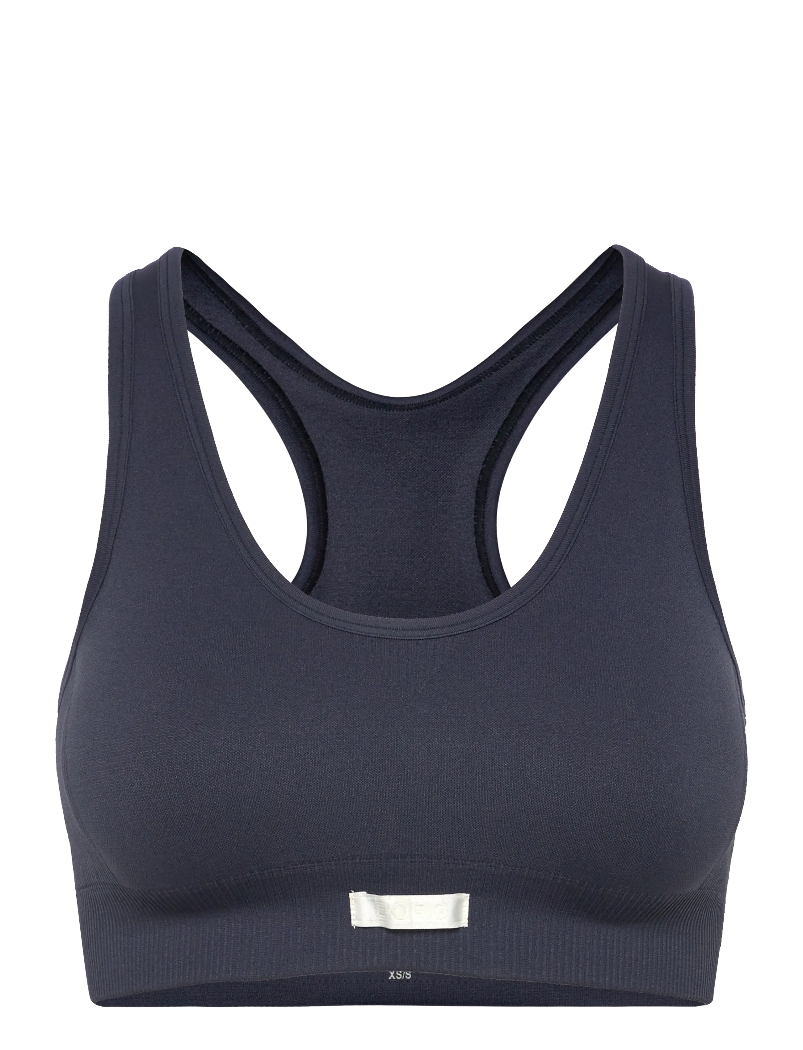 BJÖRN BORG Studio Seamless Low Sport BH Navy - M - Damen