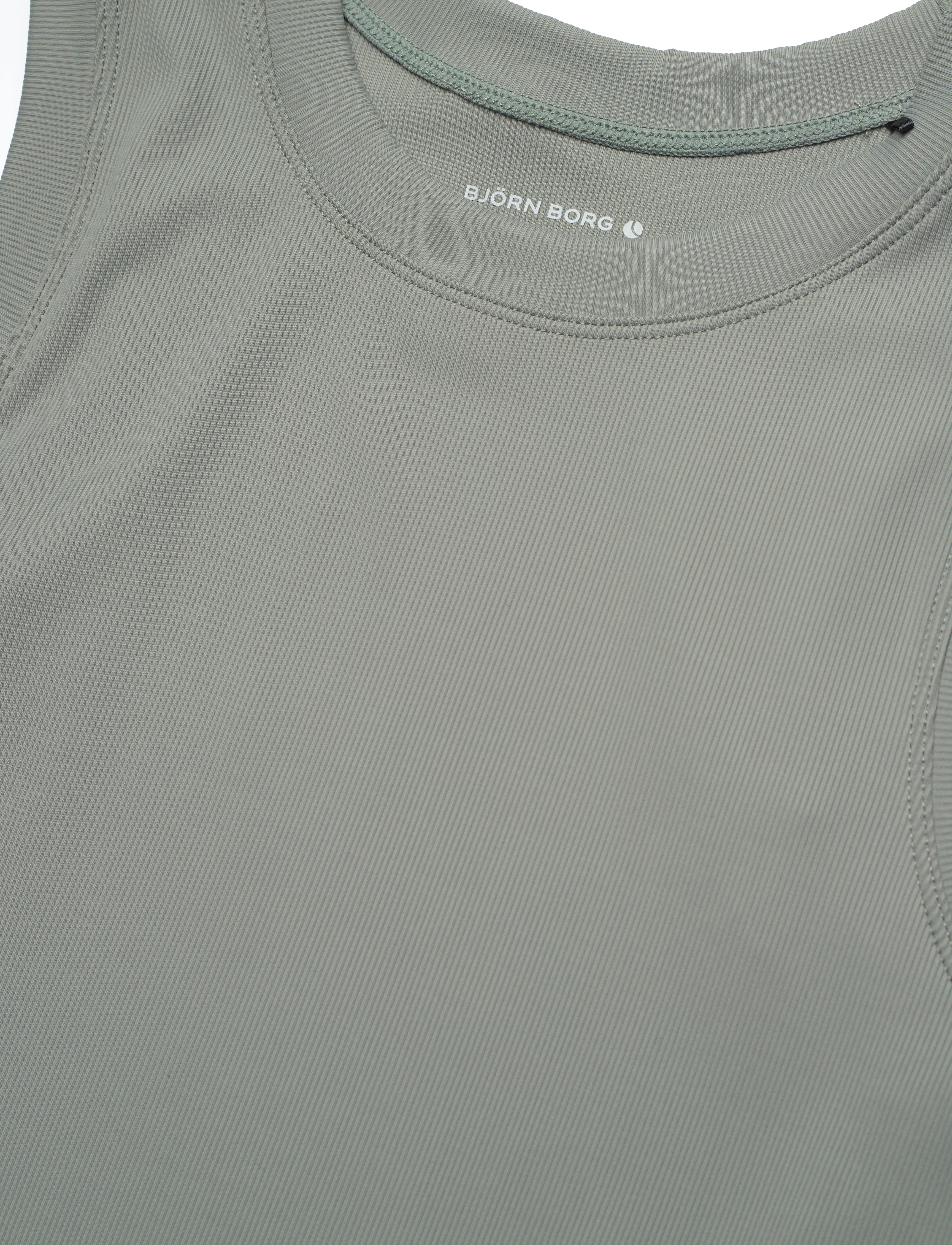 Björn Borg - ACE POCKET RIBBED TANK TOP - tank tops - agave green - 2