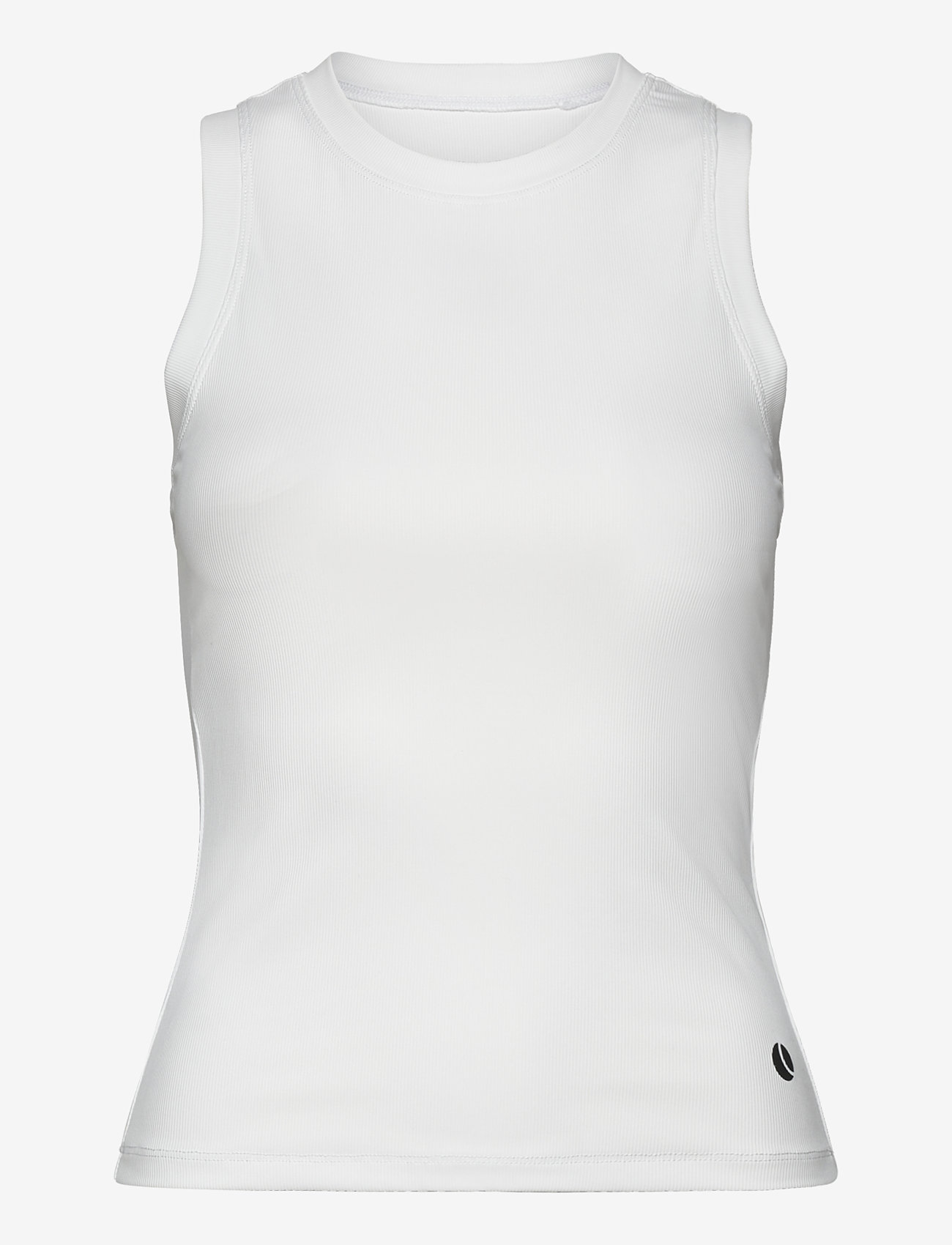 Björn Borg - ACE POCKET RIBBED TANK TOP - Õlapaeltega pluusid - brilliant white - 0