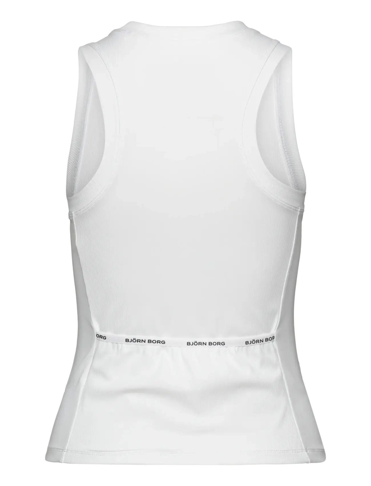 Björn Borg - ACE POCKET RIBBED TANK TOP - treenitopit - brilliant white - 1
