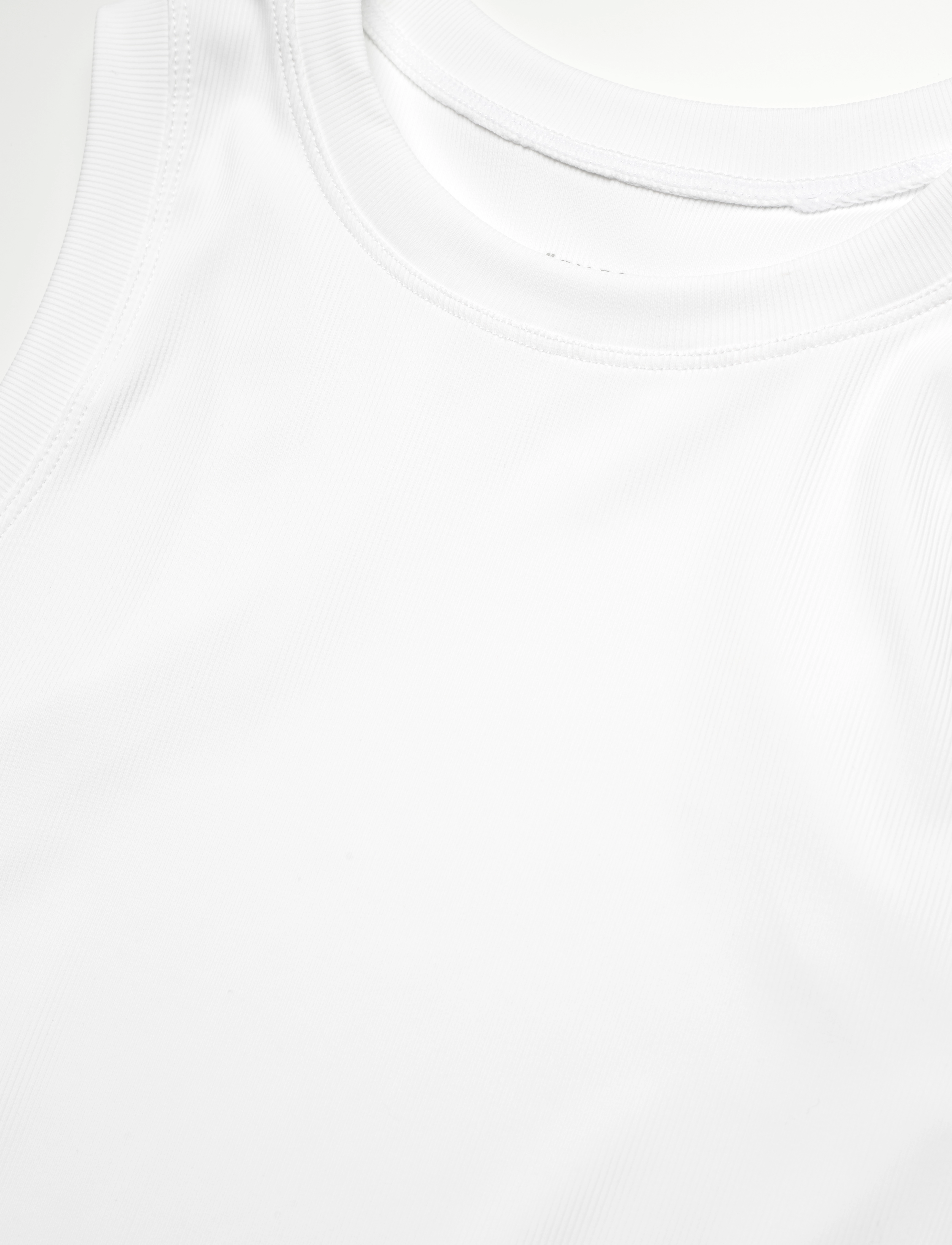 Björn Borg - ACE POCKET RIBBED TANK TOP - treenitopit - brilliant white - 2