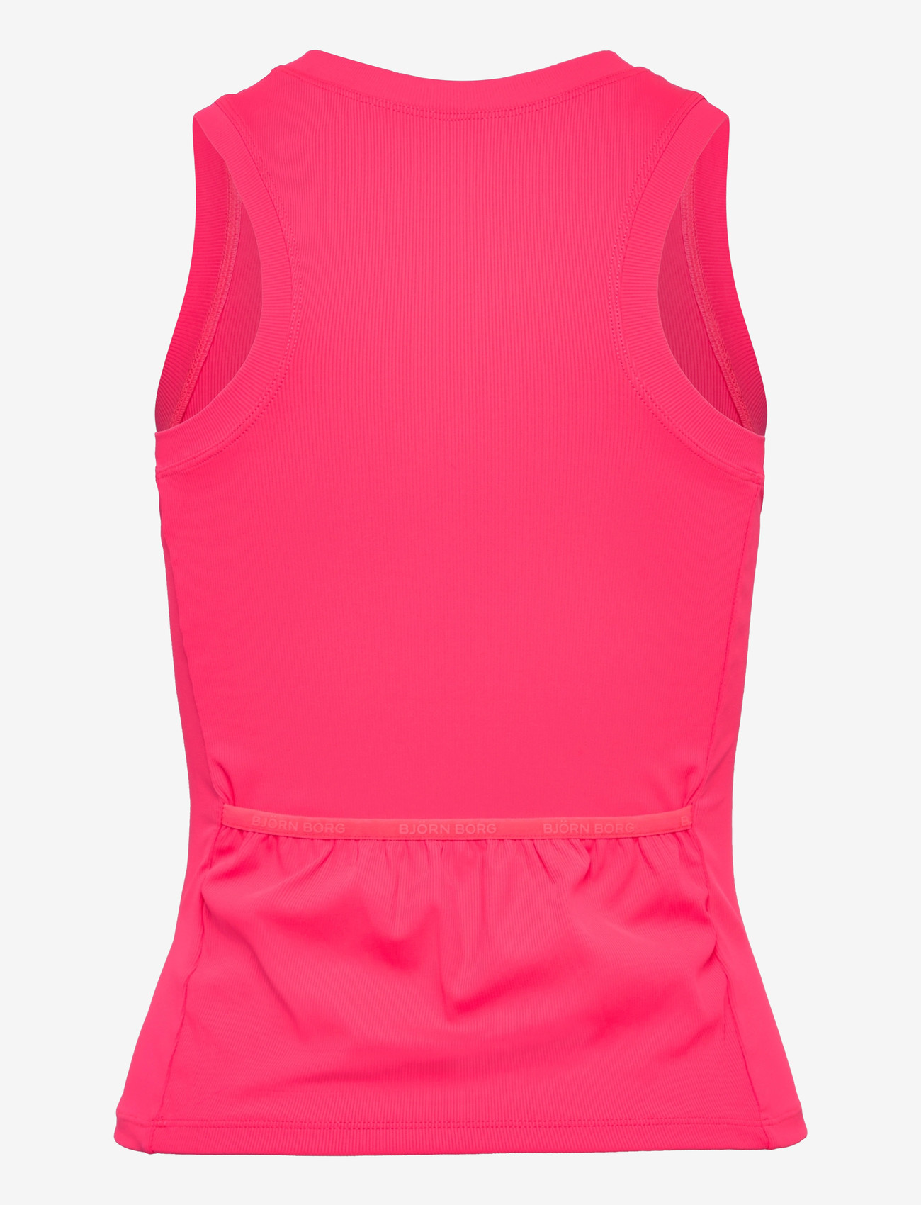 Björn Borg - ACE POCKET RIBBED TANK TOP - linnen - diva pink - 1