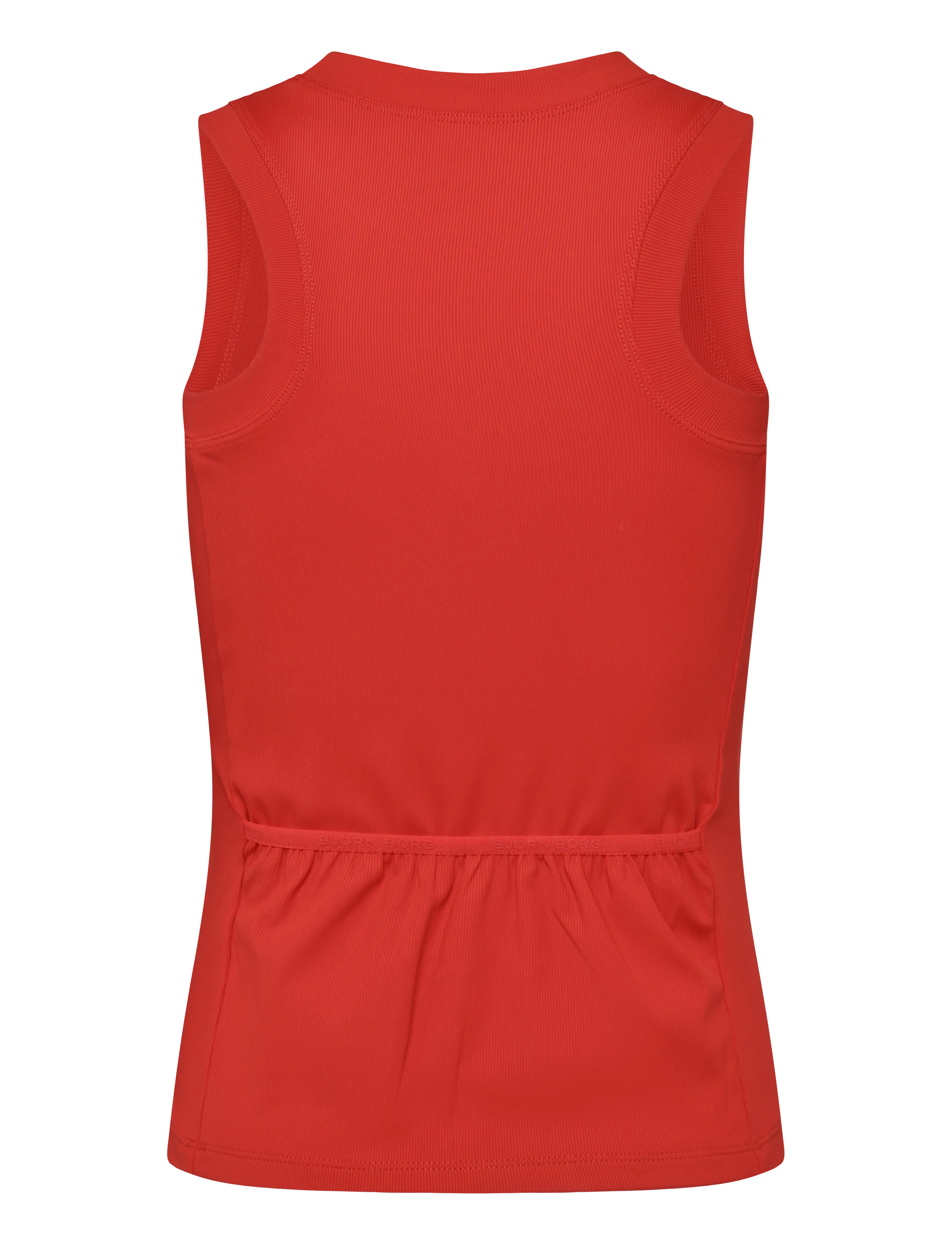 Björn Borg - ACE POCKET RIBBED TANK TOP - tank tops - flame scarlet - 1