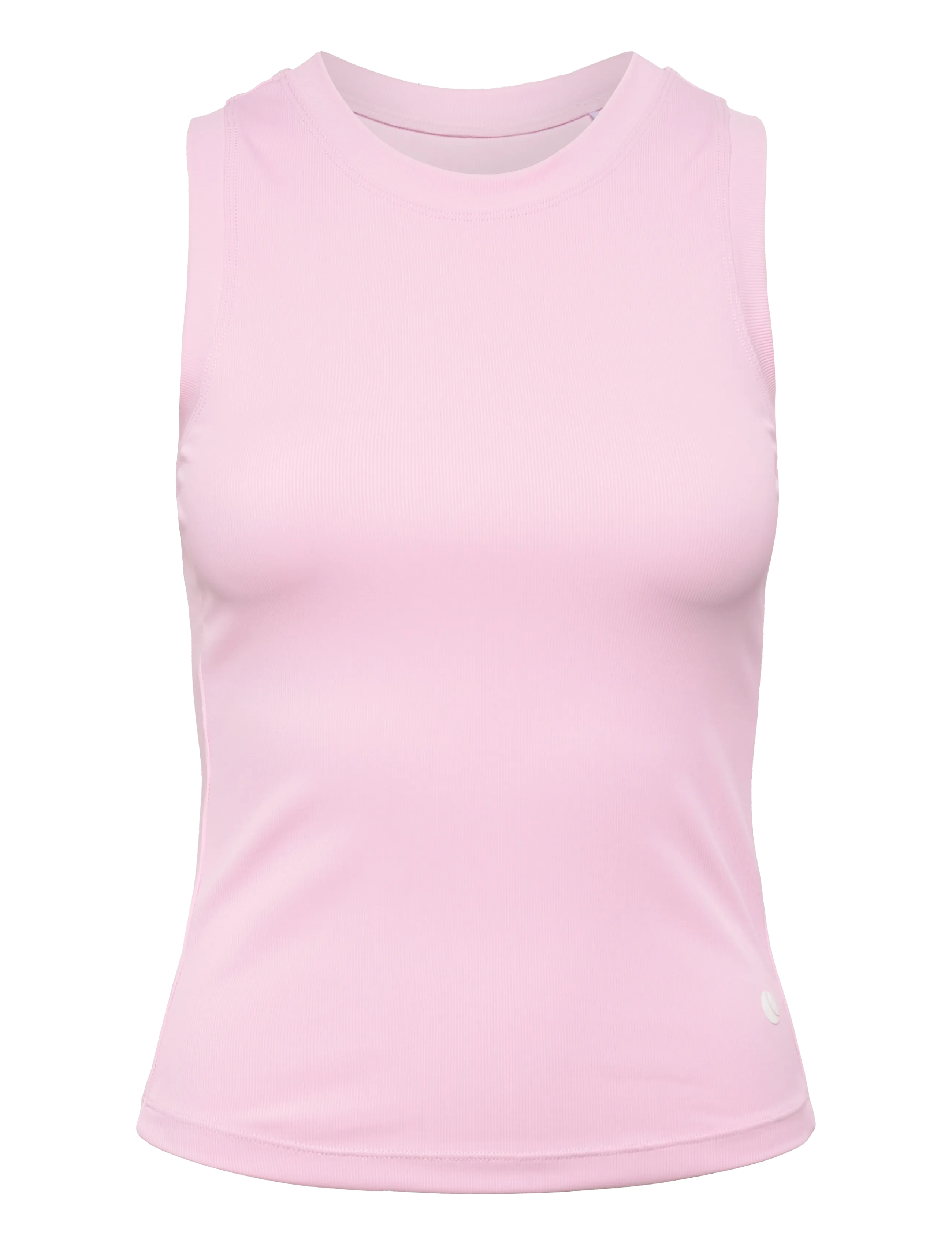 Björn Borg ACE POCKET RIBBED TANK TOP - Tennis - PINK LADY / pink/rose