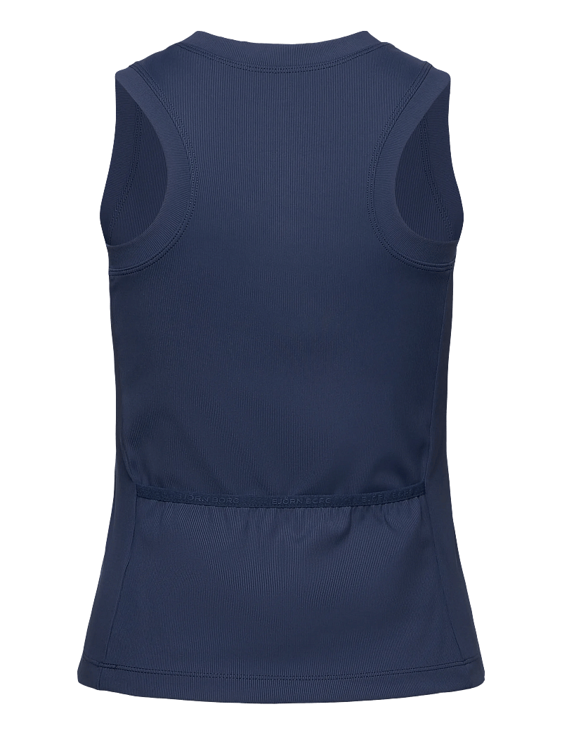 Björn Borg - ACE POCKET RIBBED TANK TOP - linnen - sargasso sea - 1