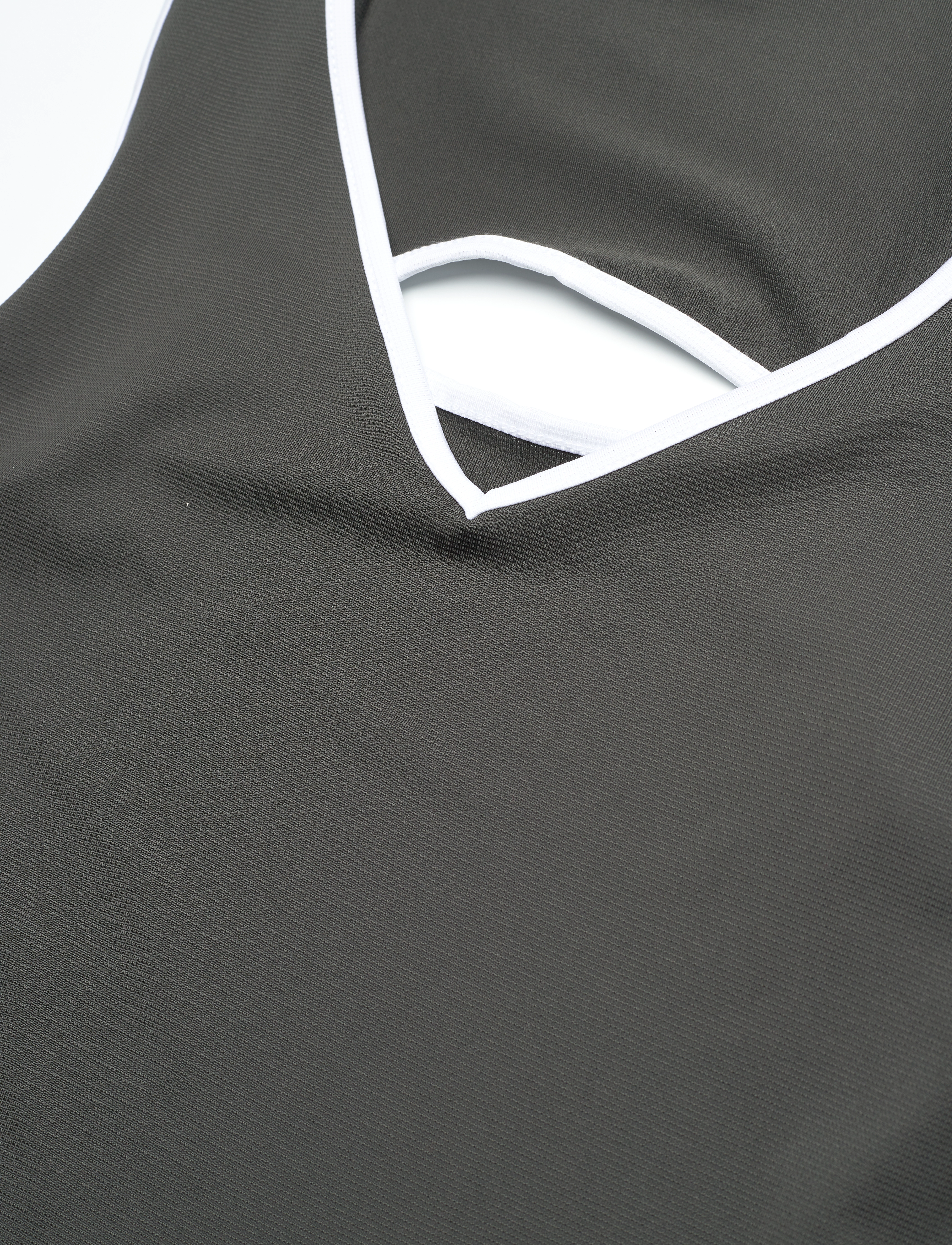 Björn Borg - ACE V NECK TANK TOP - tank tops - peat - 2