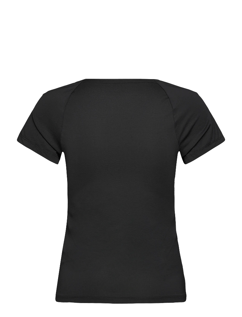 Björn Borg - ACE V-NECK T-SHIRT - t-shirts - black beauty - 1